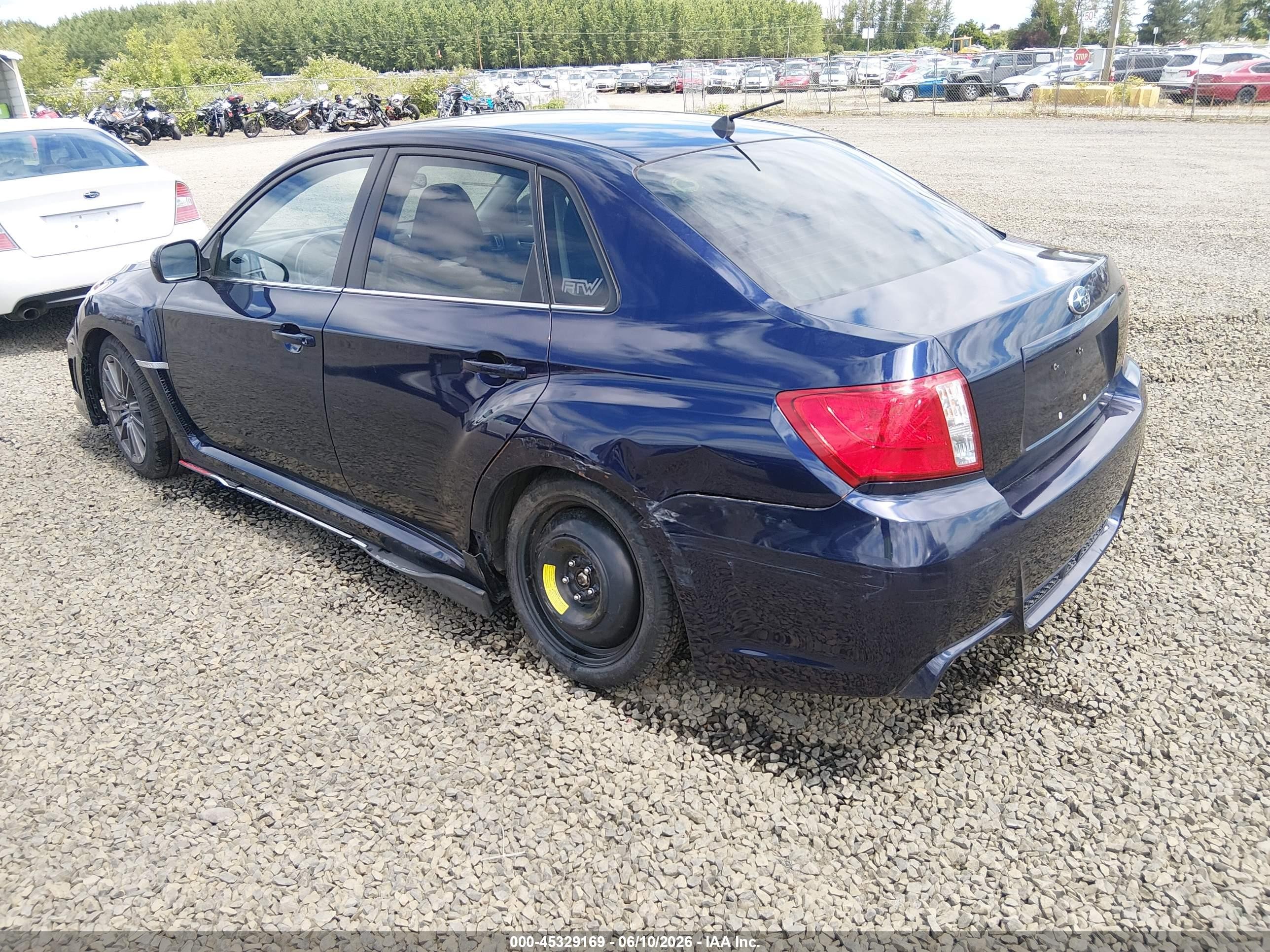 2013 Subaru Impreza Wrx   Dark Blue vin: JF1GV7E66DG003090