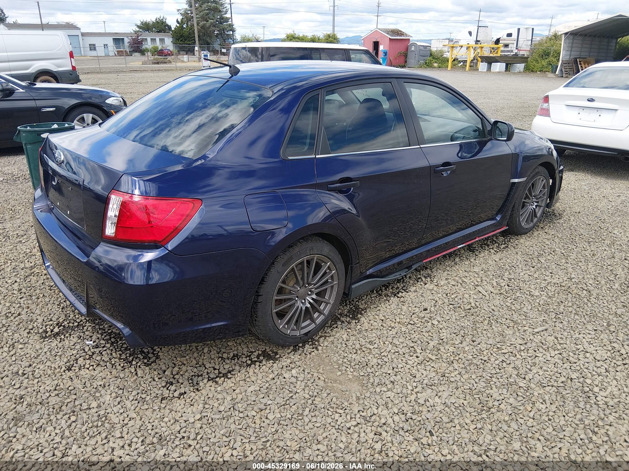 2013 Subaru Impreza Wrx   Dark Blue vin: JF1GV7E66DG003090