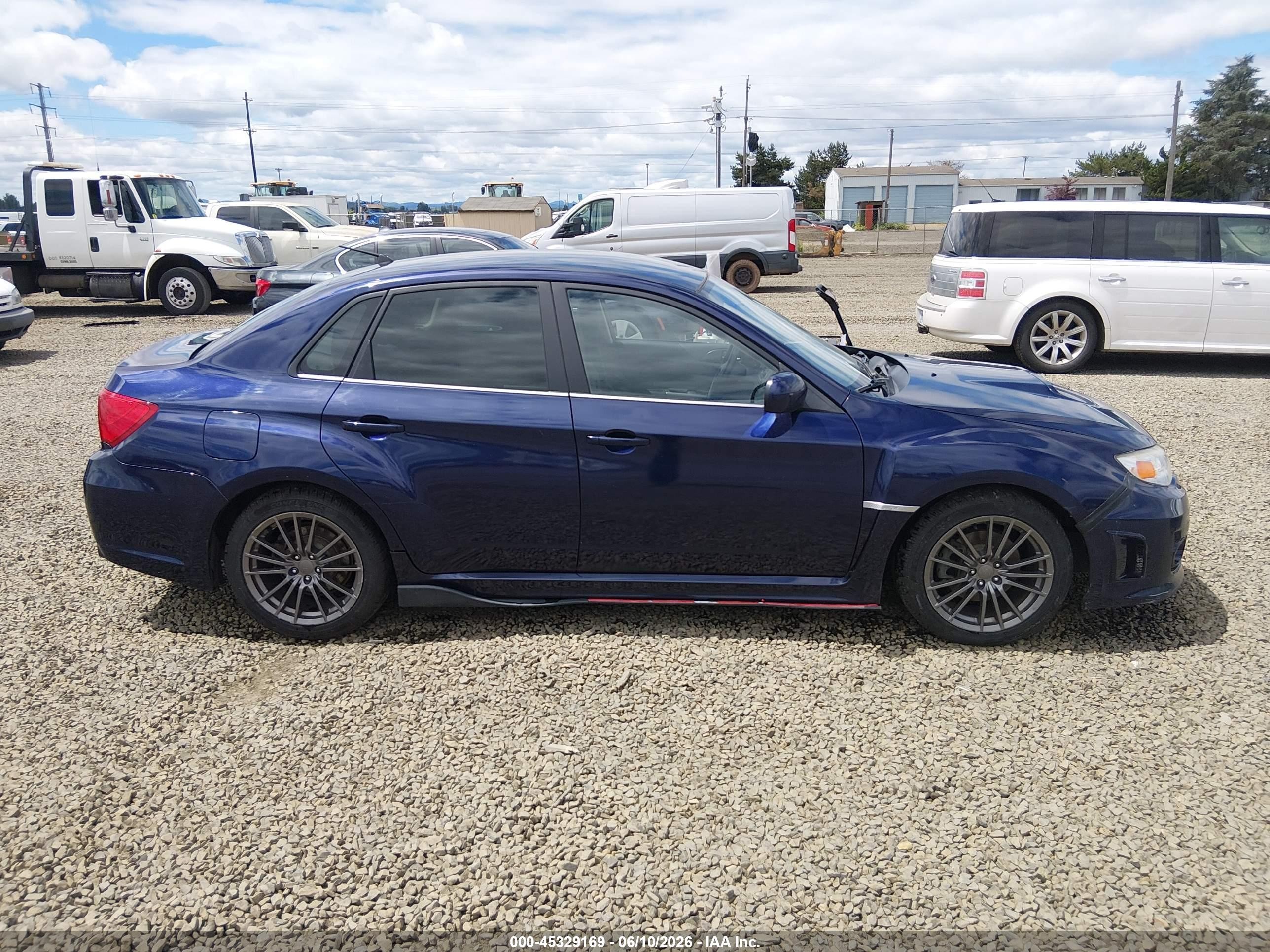 2013 Subaru Impreza Wrx   Dark Blue vin: JF1GV7E66DG003090