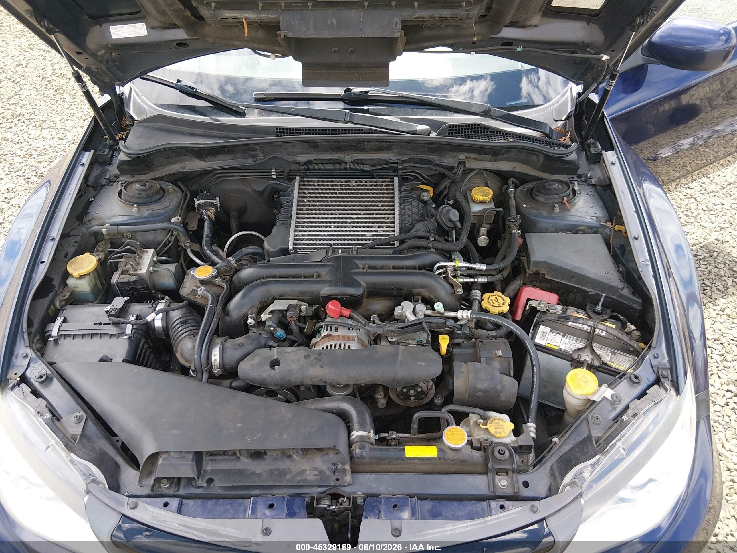 2013 Subaru Impreza Wrx   Dark Blue vin: JF1GV7E66DG003090