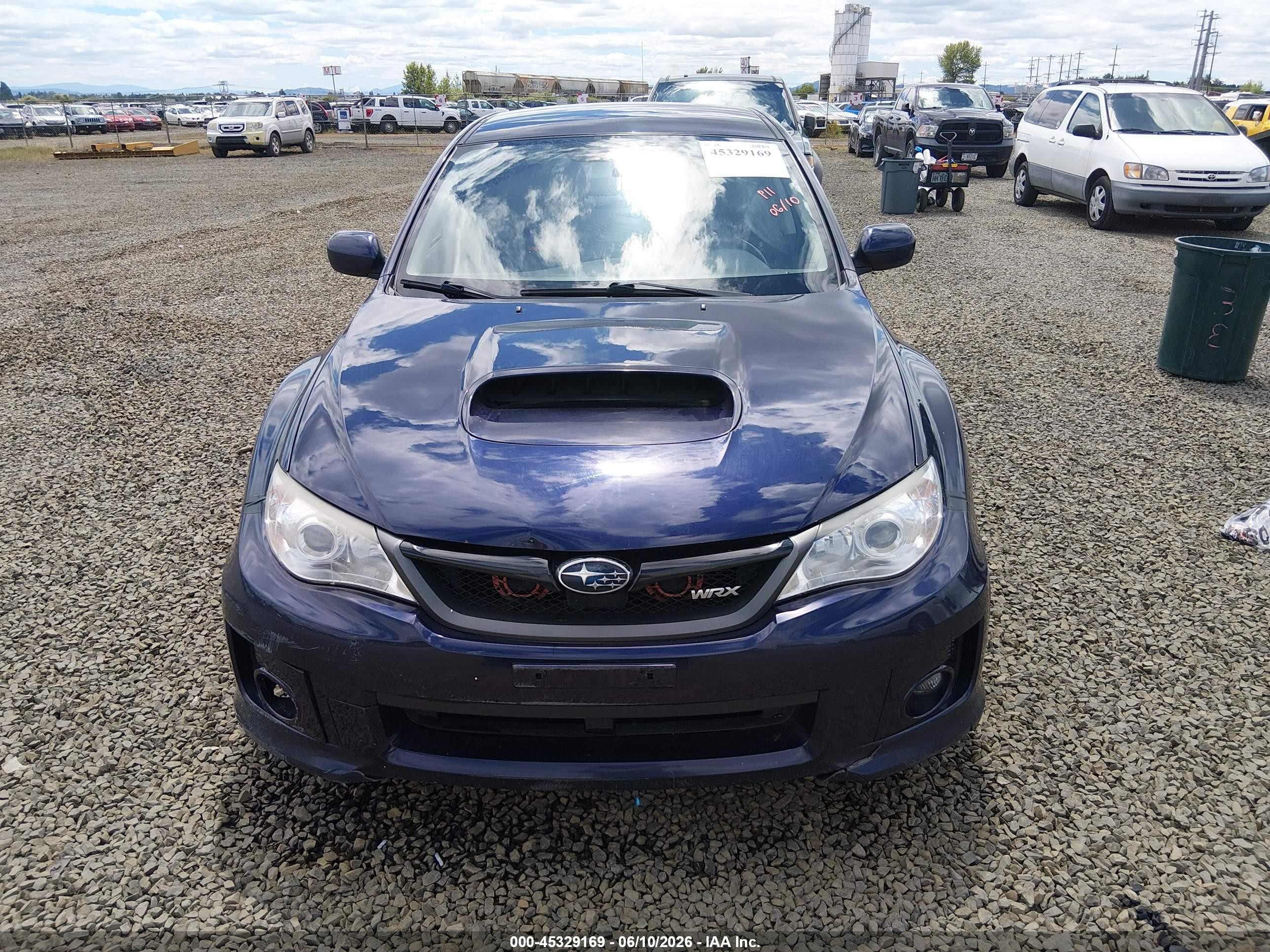 2013 Subaru Impreza Wrx   Dark Blue vin: JF1GV7E66DG003090