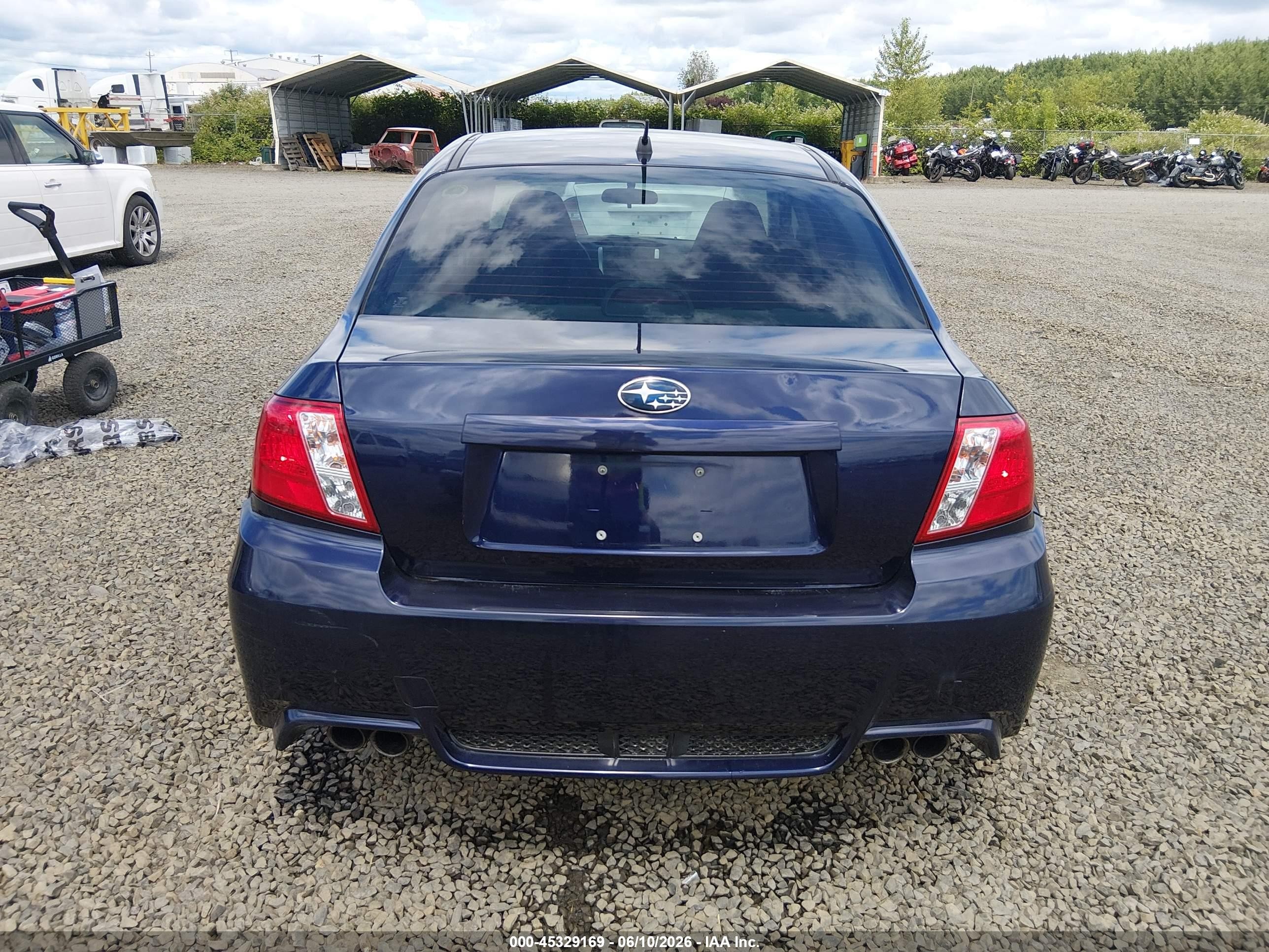 2013 Subaru Impreza Wrx   Dark Blue vin: JF1GV7E66DG003090