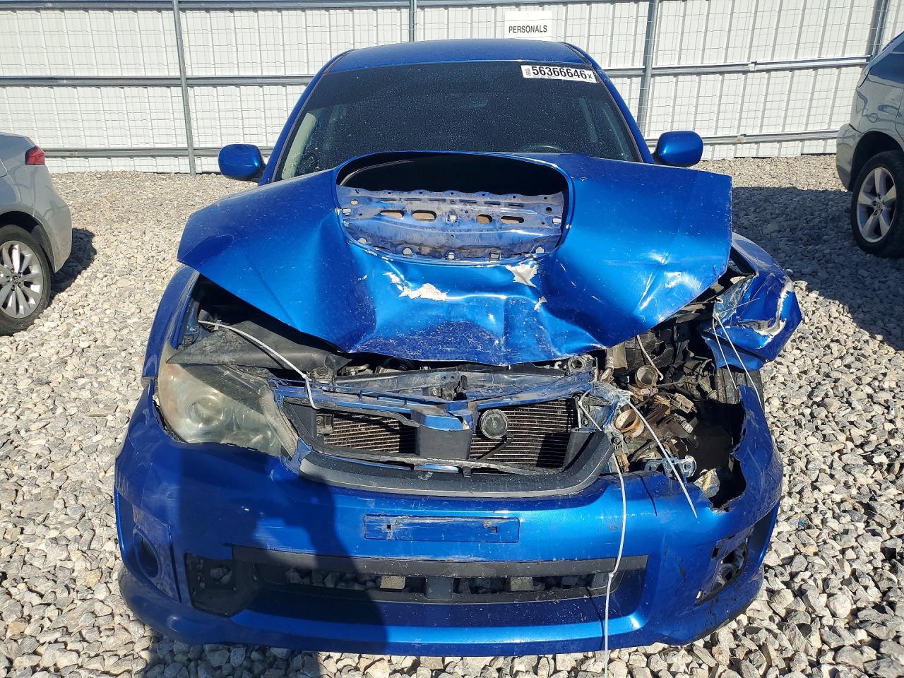 2012 Subaru Impreza Wrx Blue vin: JF1GV7E67CG028529