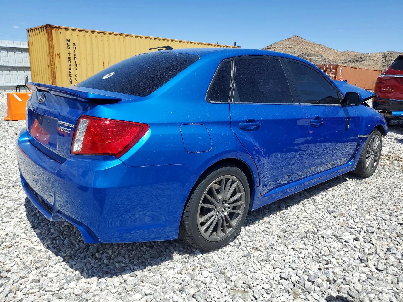 2012 Subaru Impreza Wrx Blue vin: JF1GV7E67CG028529