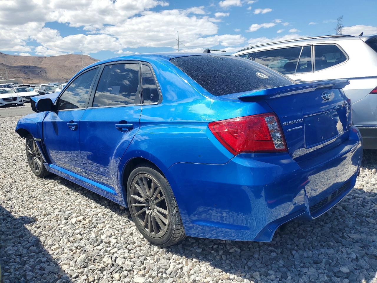 2012 Subaru Impreza Wrx Blue vin: JF1GV7E67CG028529