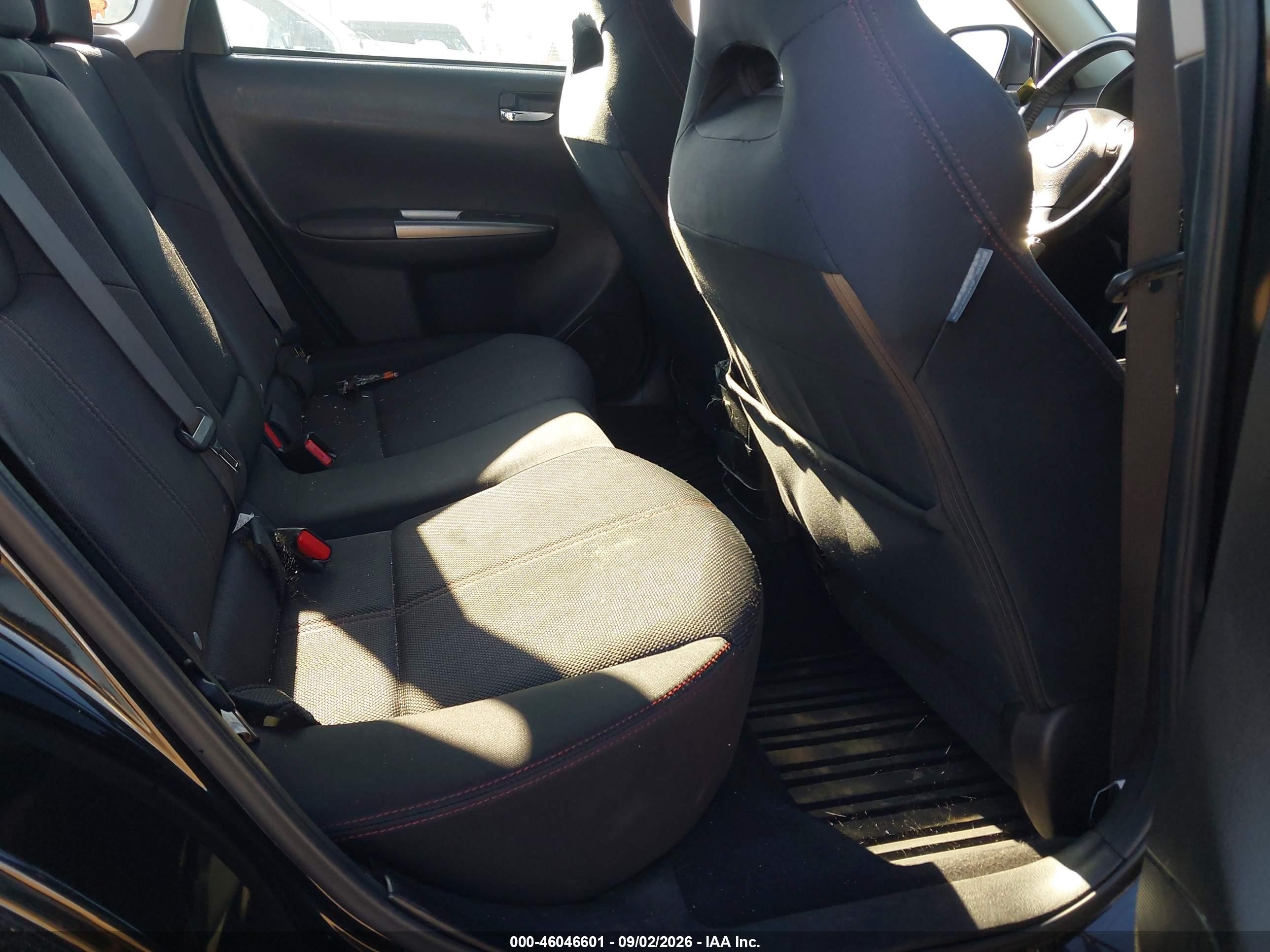 2013 Subaru Impreza Wrx   Black vin: JF1GV7E67DG032422