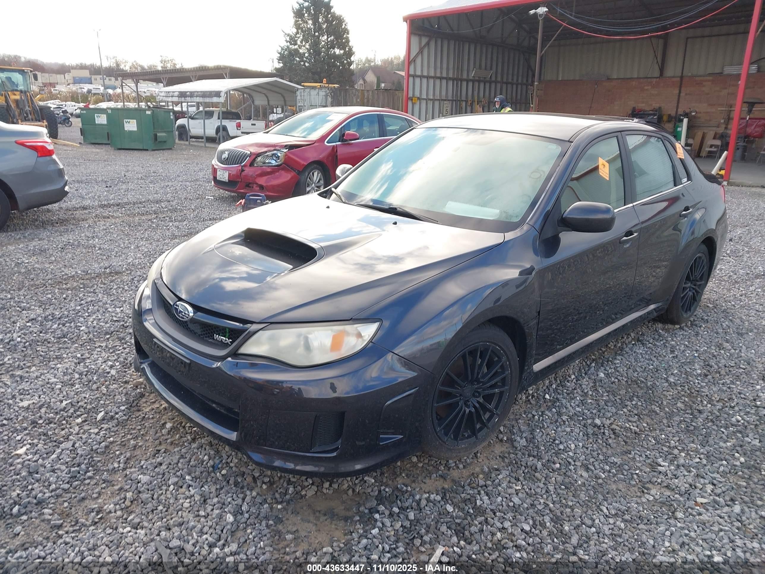 2014 Subaru Impreza Wrx   Серый vin: JF1GV7E67EG006761