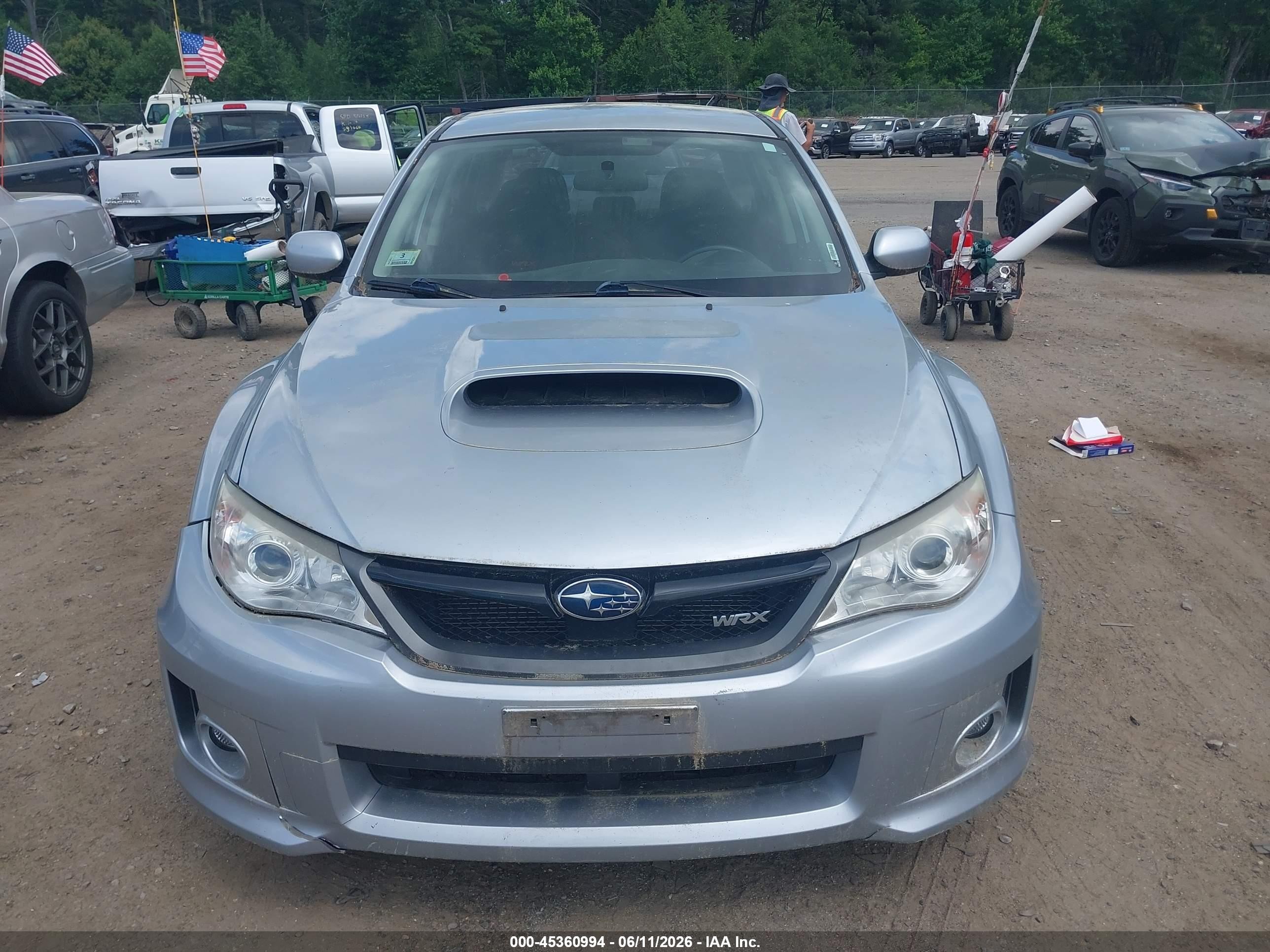 2014 Subaru Impreza Wrx   Серебряный vin: JF1GV7E67EG010227