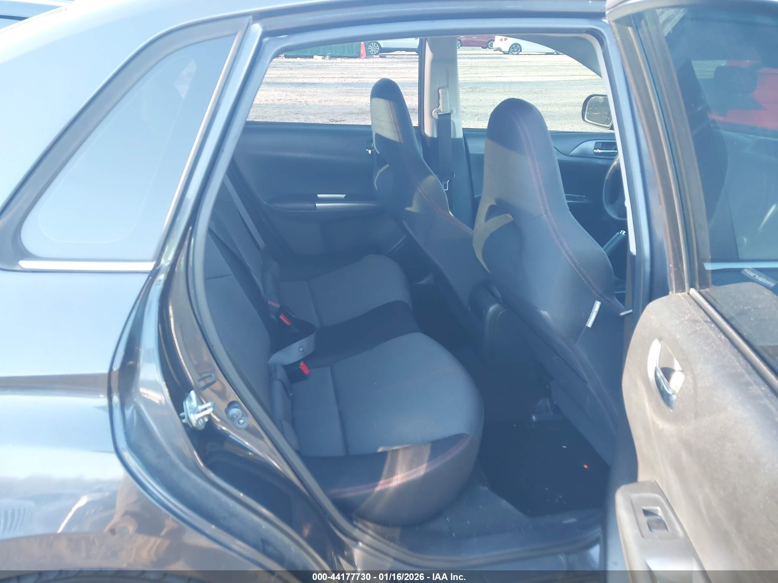 2014 Subaru Impreza Wrx   Black vin: JF1GV7E67EG012916