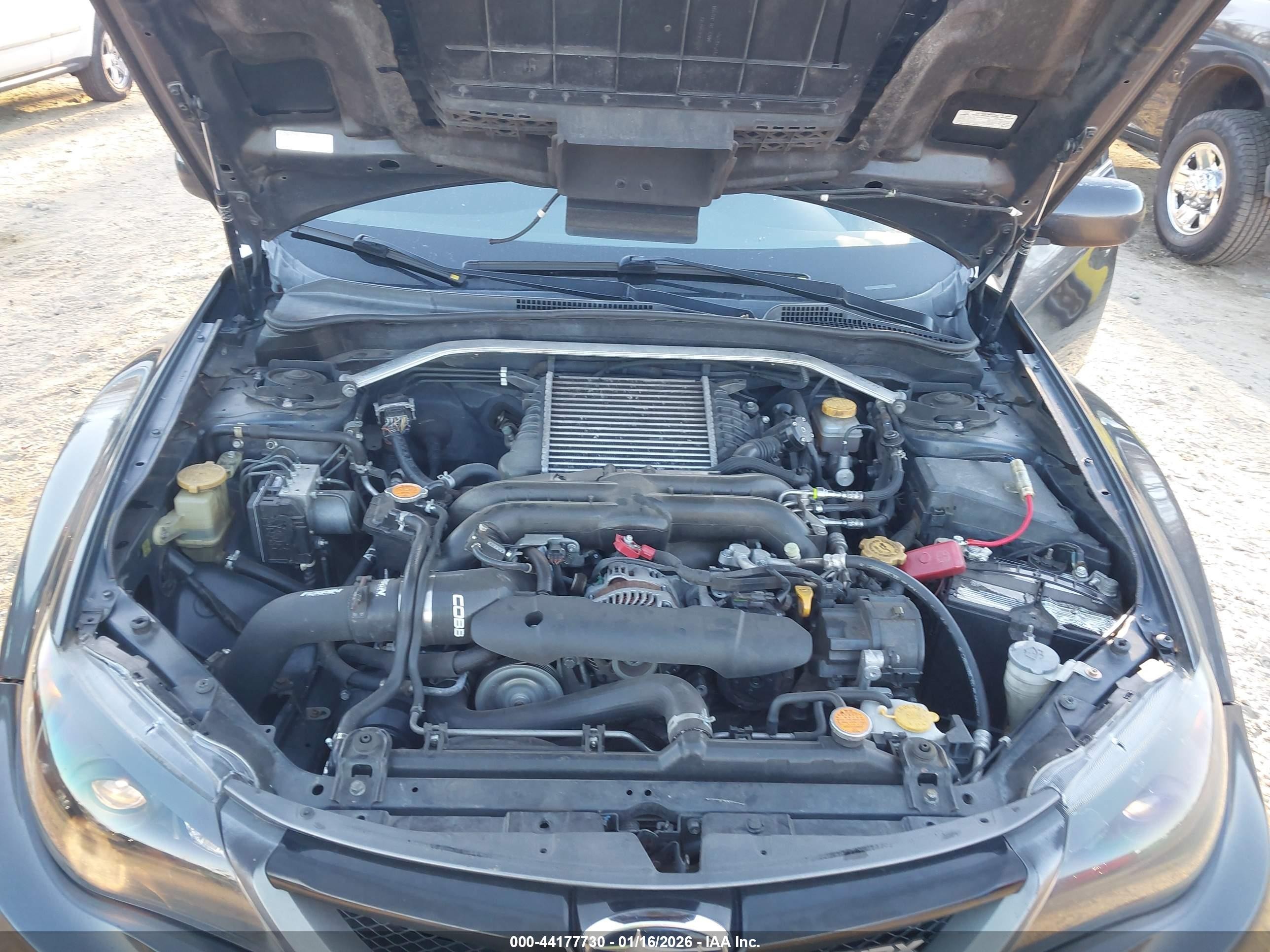 2014 Subaru Impreza Wrx   Black vin: JF1GV7E67EG012916