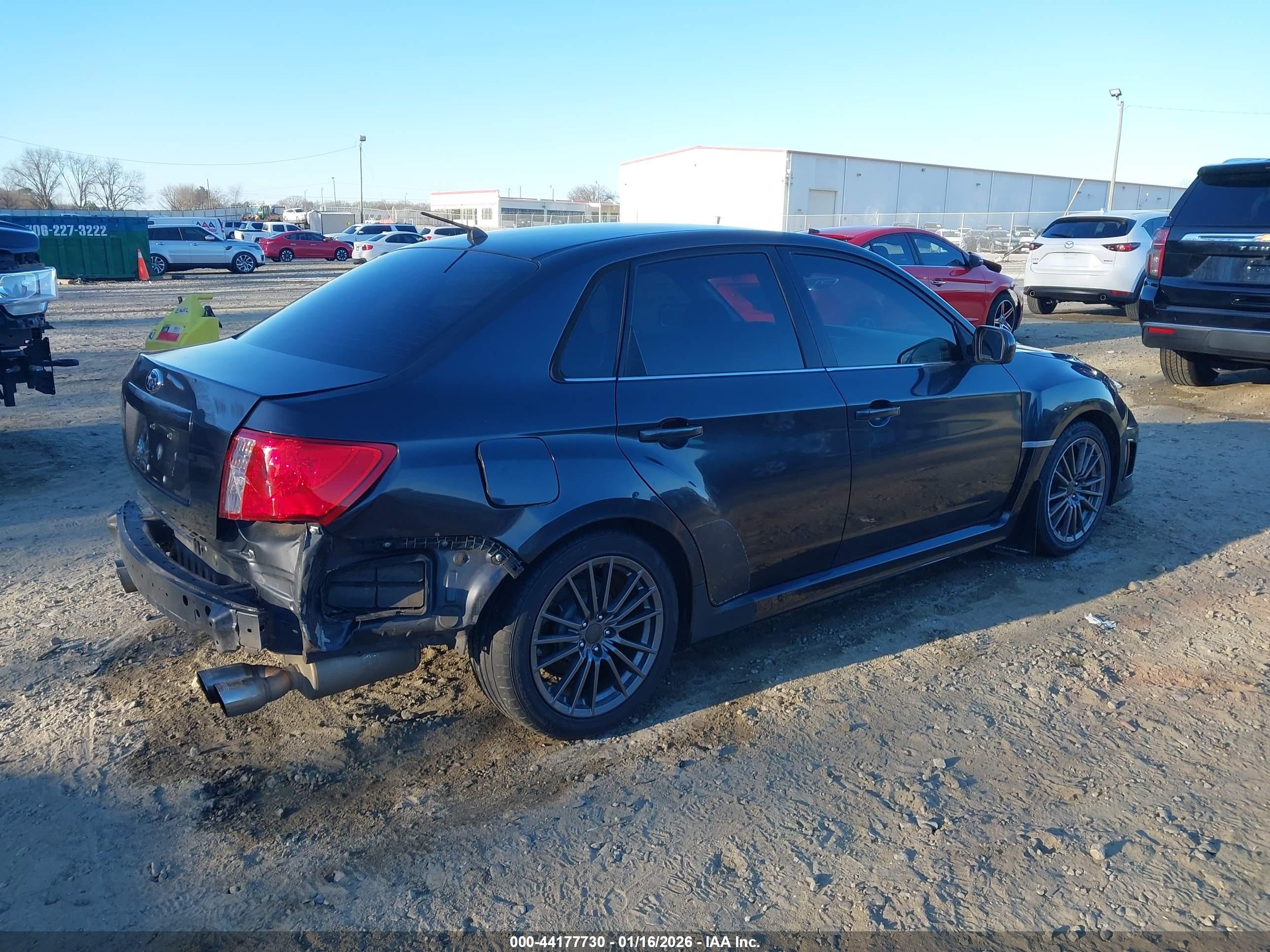 2014 Subaru Impreza Wrx   Black vin: JF1GV7E67EG012916