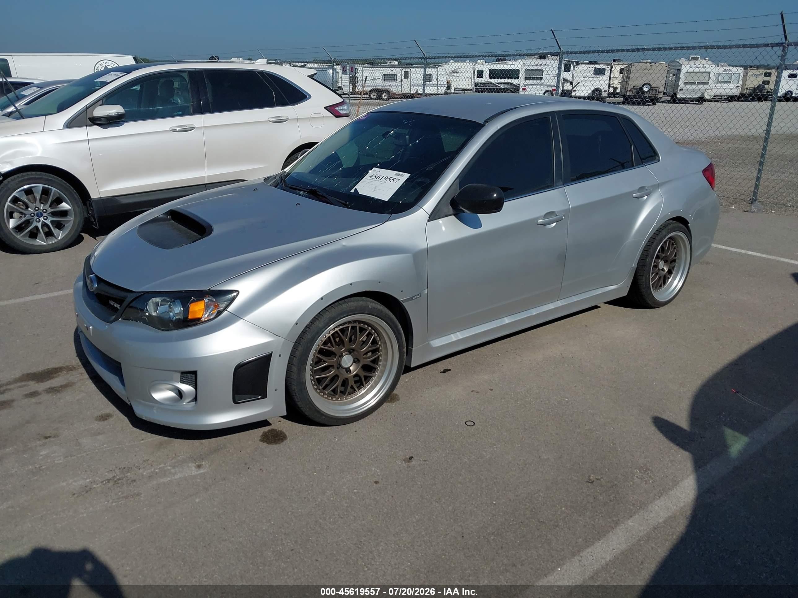 2011 Subaru Impreza Wrx Silver vin: JF1GV7E68BG511445