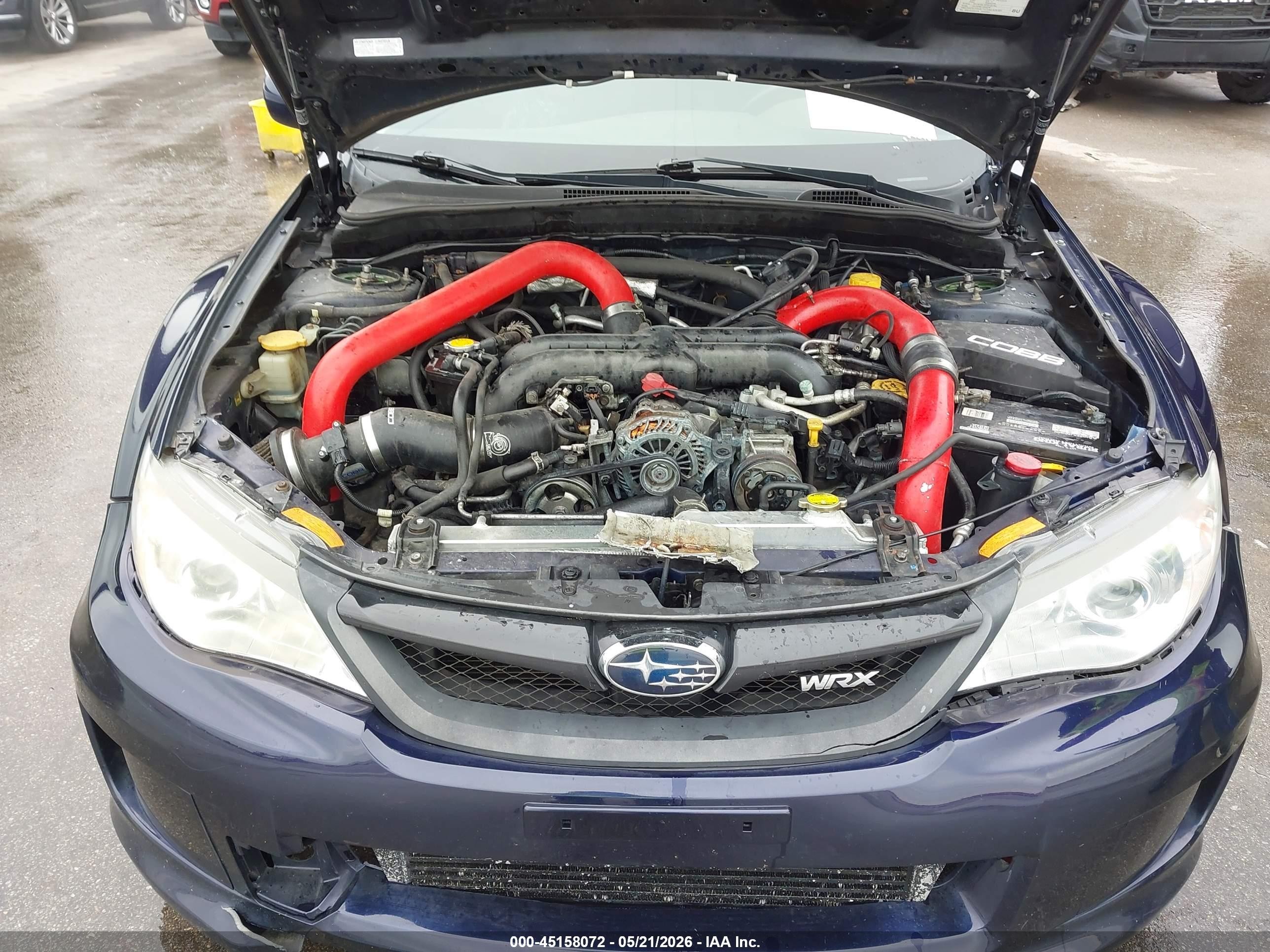 2013 Subaru Impreza Wrx   Blue vin: JF1GV7E68DG005519