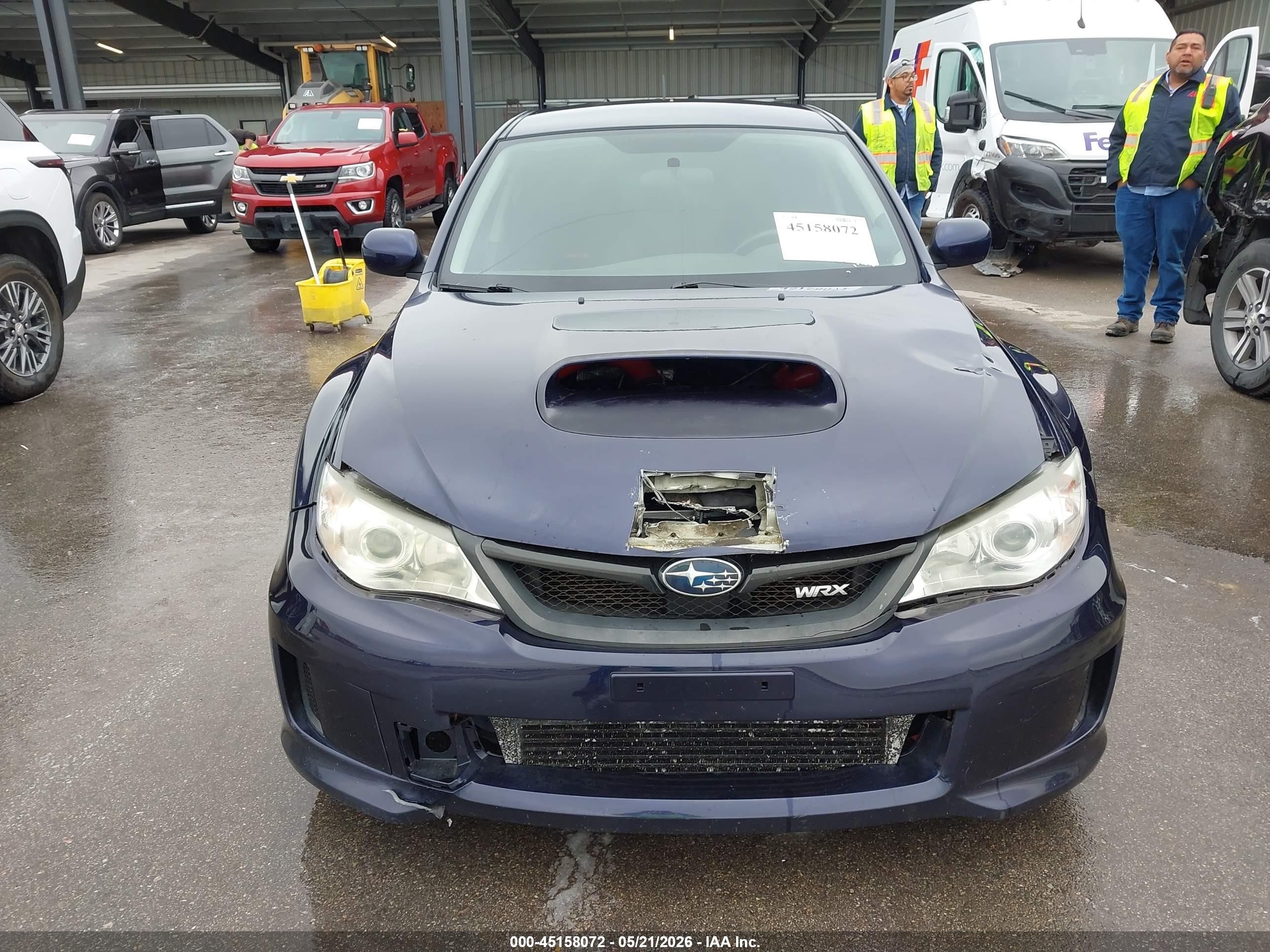 2013 Subaru Impreza Wrx   Blue vin: JF1GV7E68DG005519
