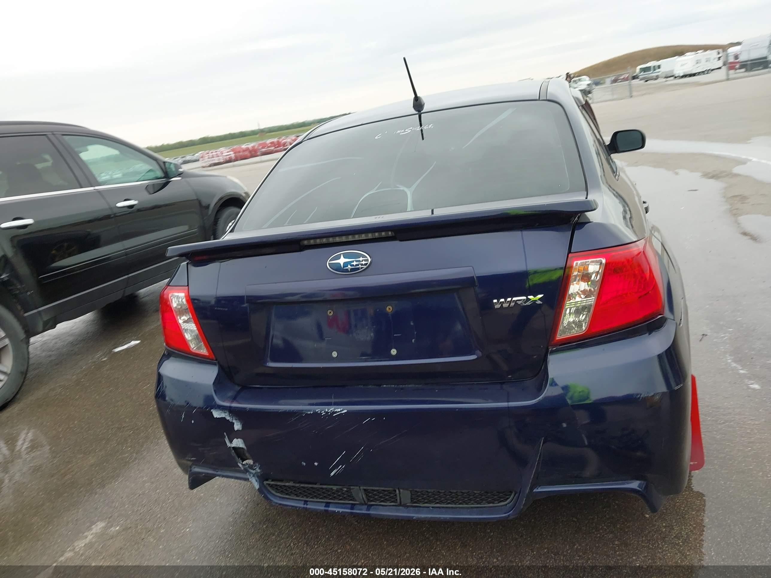 2013 Subaru Impreza Wrx   Blue vin: JF1GV7E68DG005519