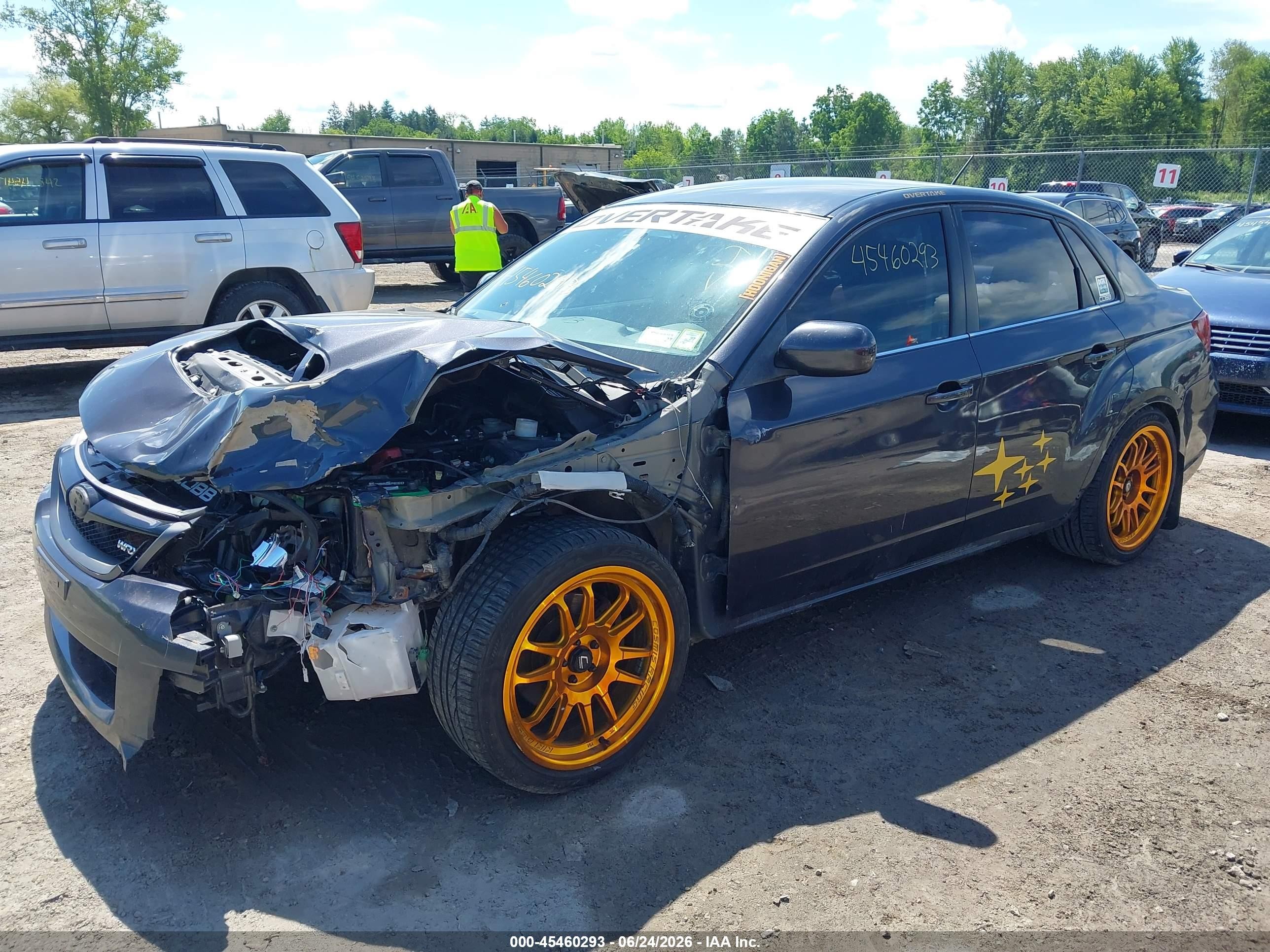 2013 Subaru Impreza Wrx   Gray vin: JF1GV7E68DG032686