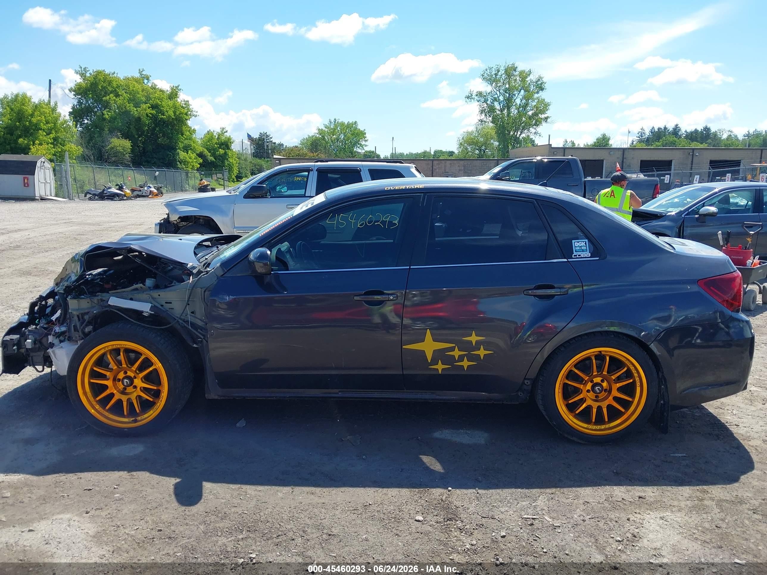 2013 Subaru Impreza Wrx   Gray vin: JF1GV7E68DG032686