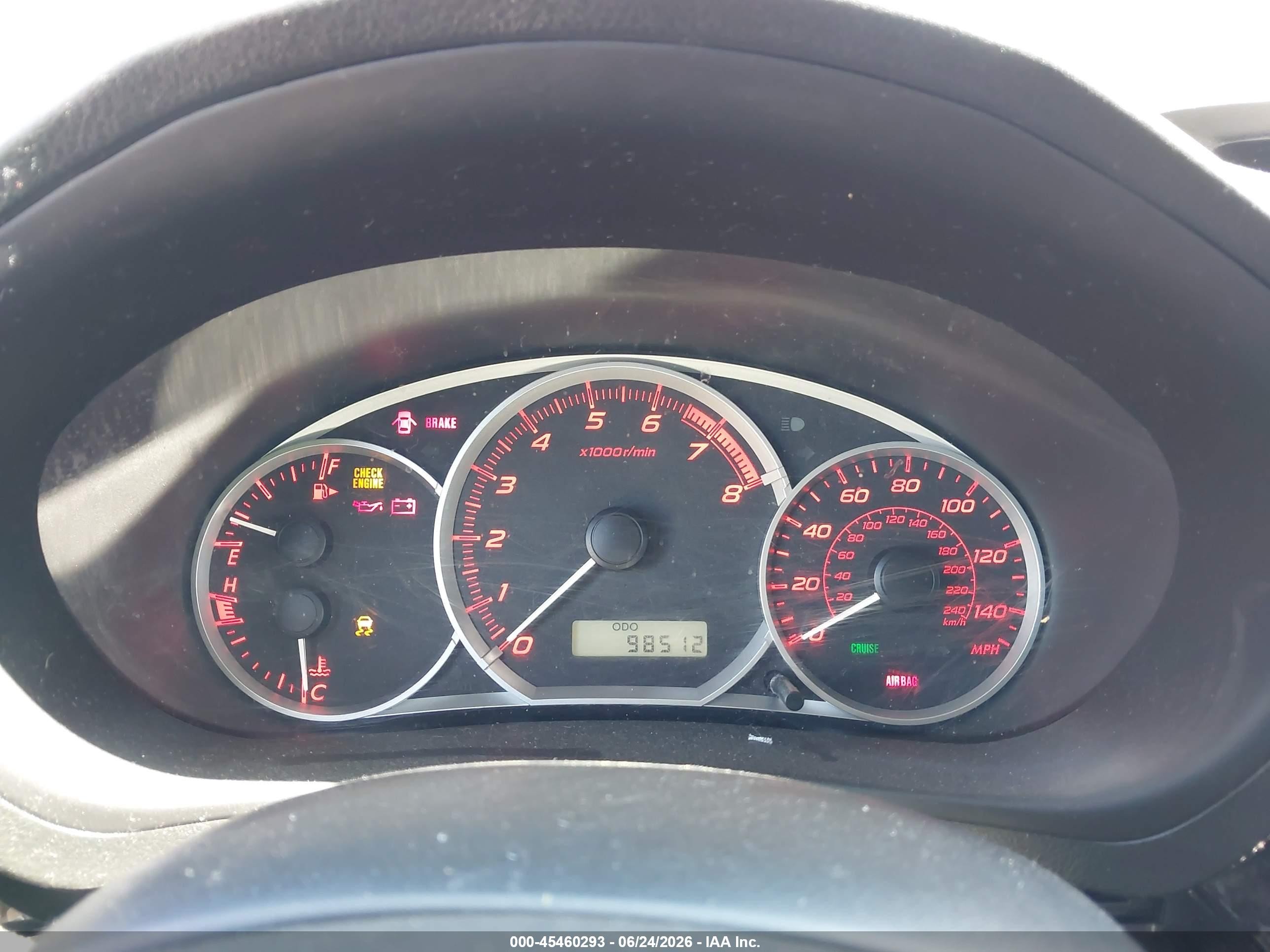 2013 Subaru Impreza Wrx   Gray vin: JF1GV7E68DG032686