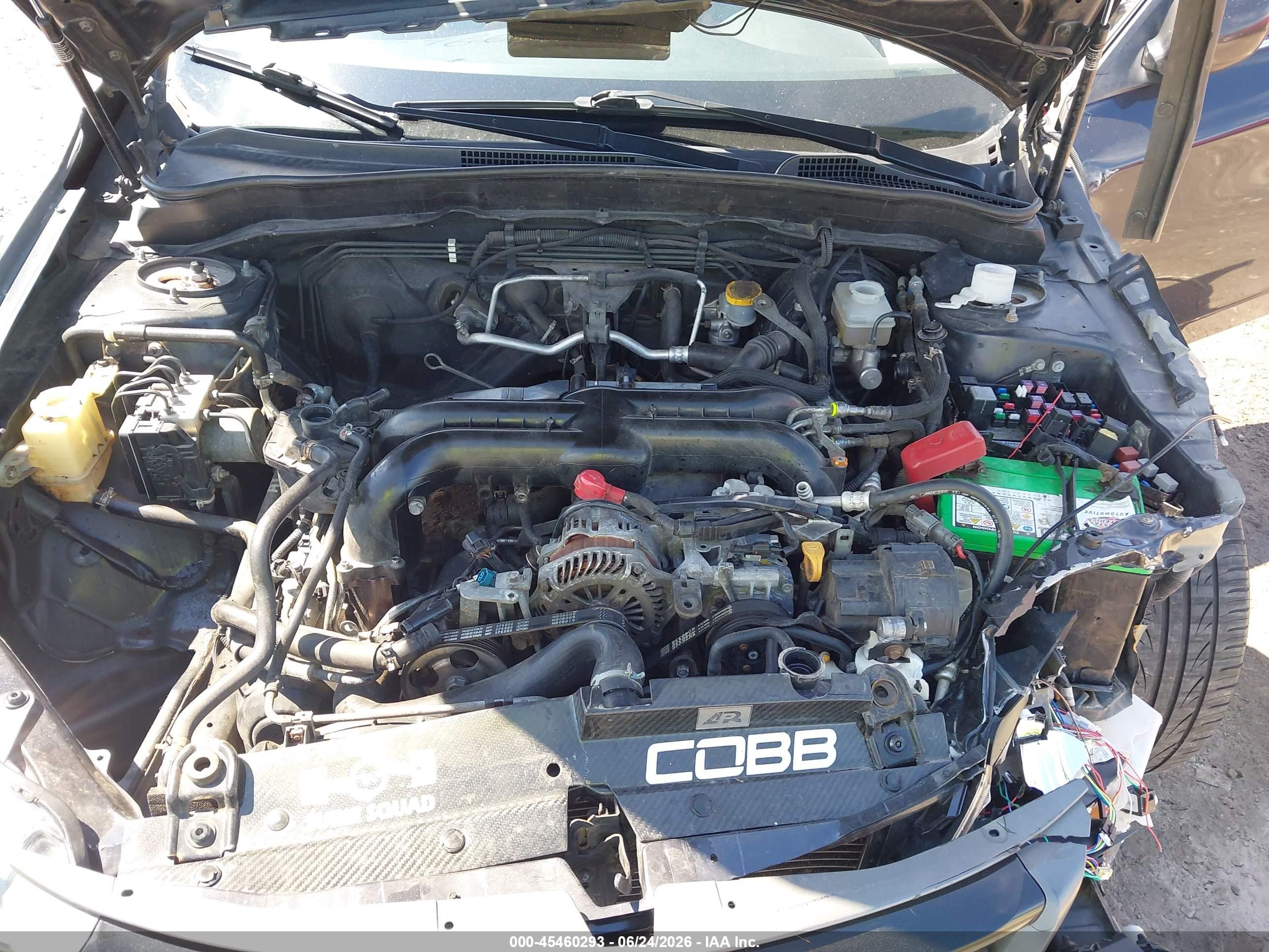 2013 Subaru Impreza Wrx   Gray vin: JF1GV7E68DG032686
