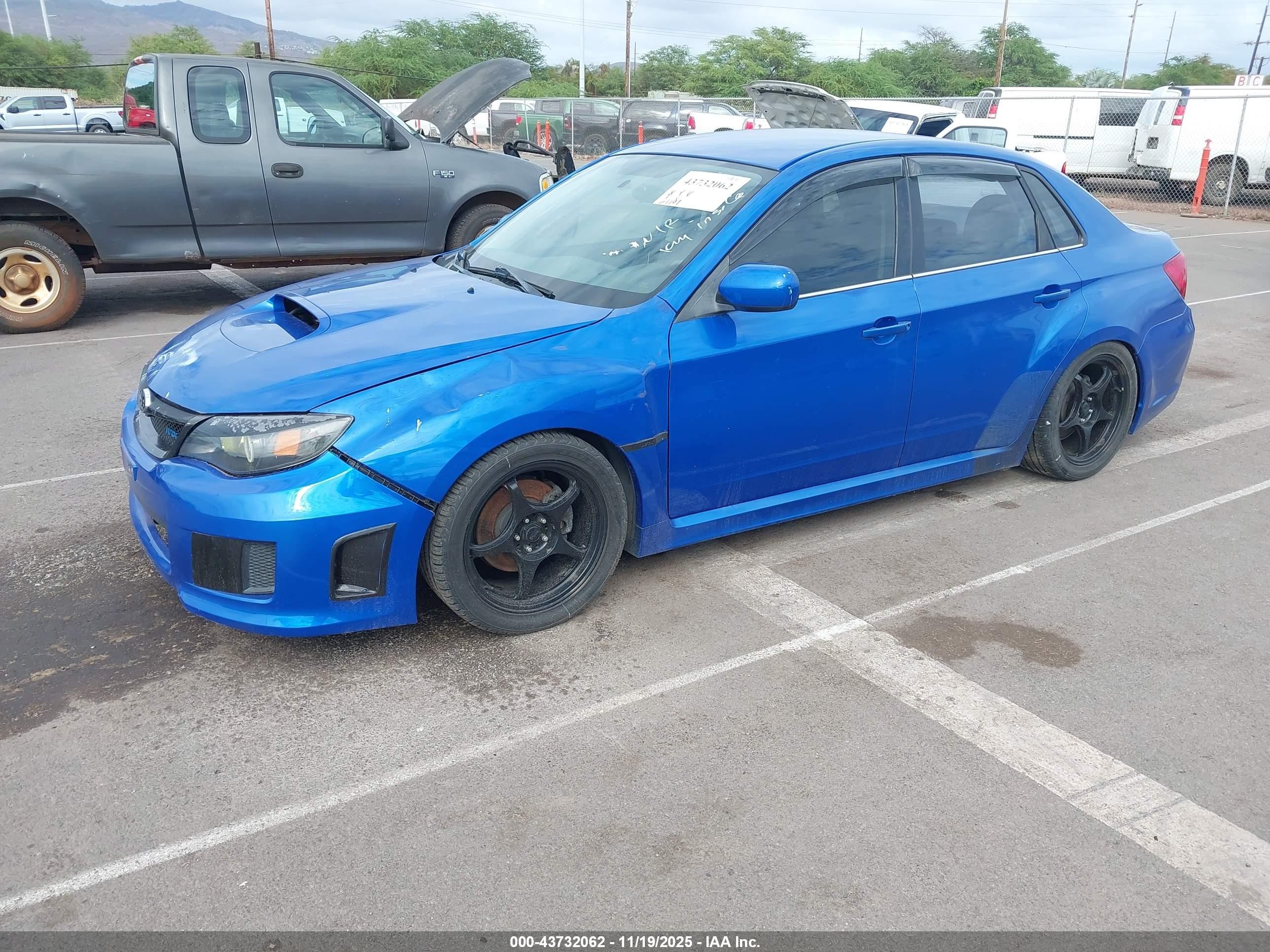 2014 Subaru Impreza Wrx   Blue vin: JF1GV7E68EG002024