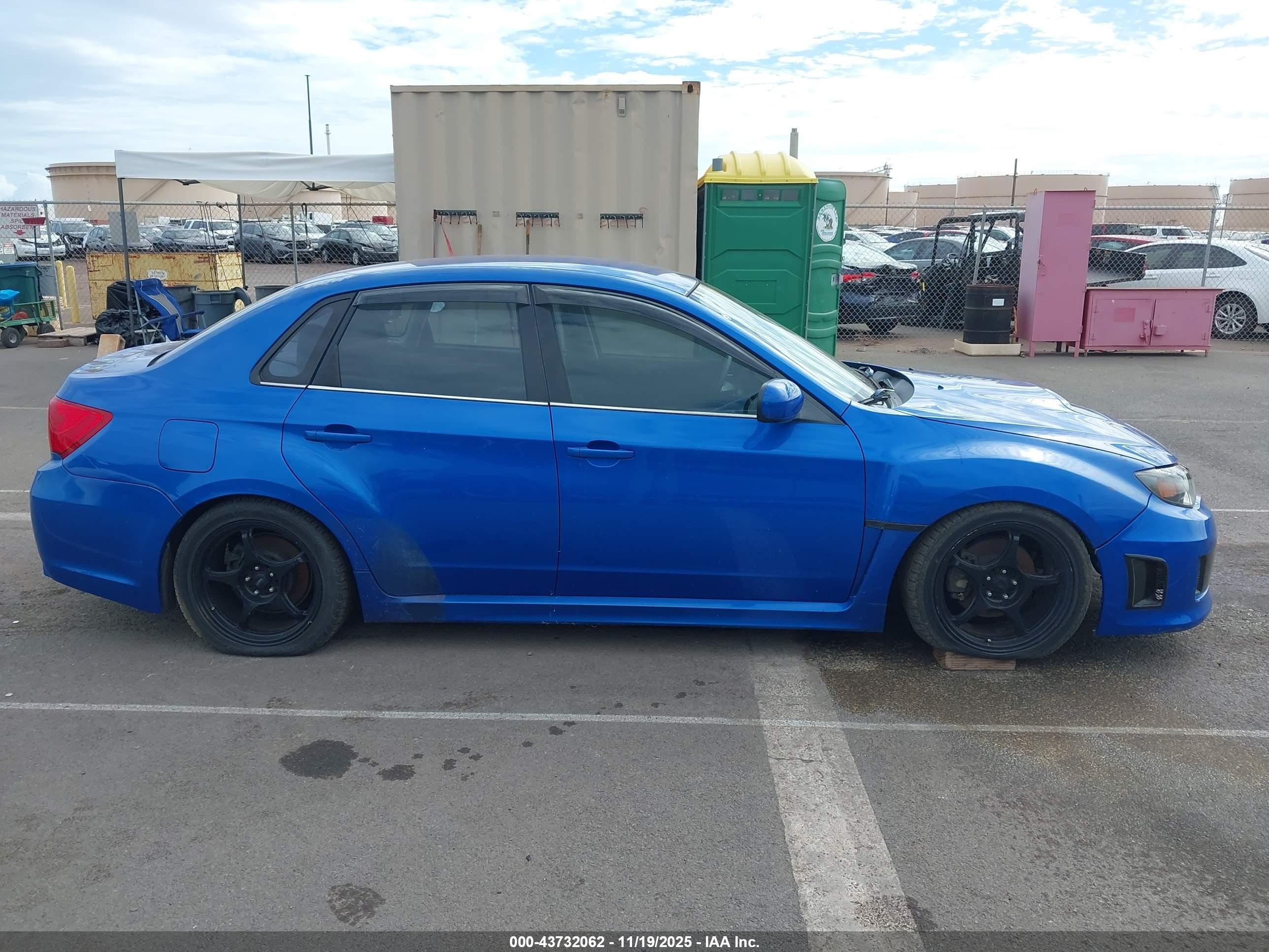 2014 Subaru Impreza Wrx   Blue vin: JF1GV7E68EG002024