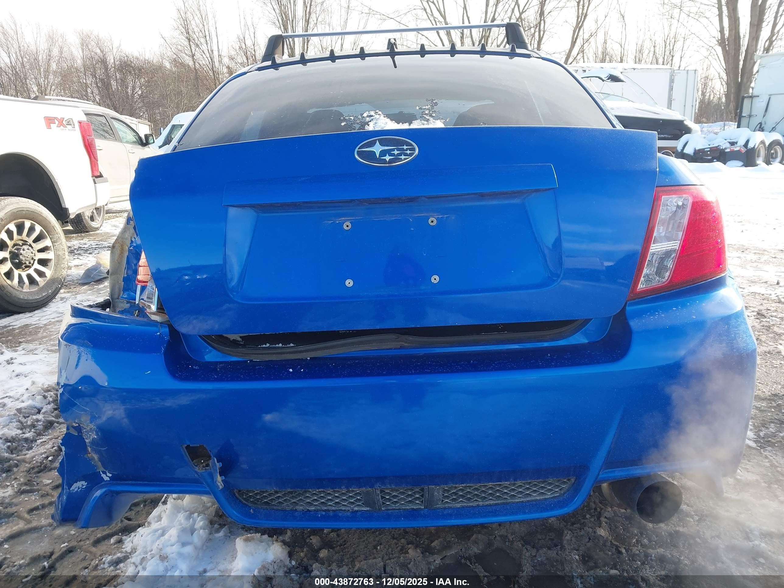 2014 Subaru Impreza Wrx   Blue vin: JF1GV7E68EG015761