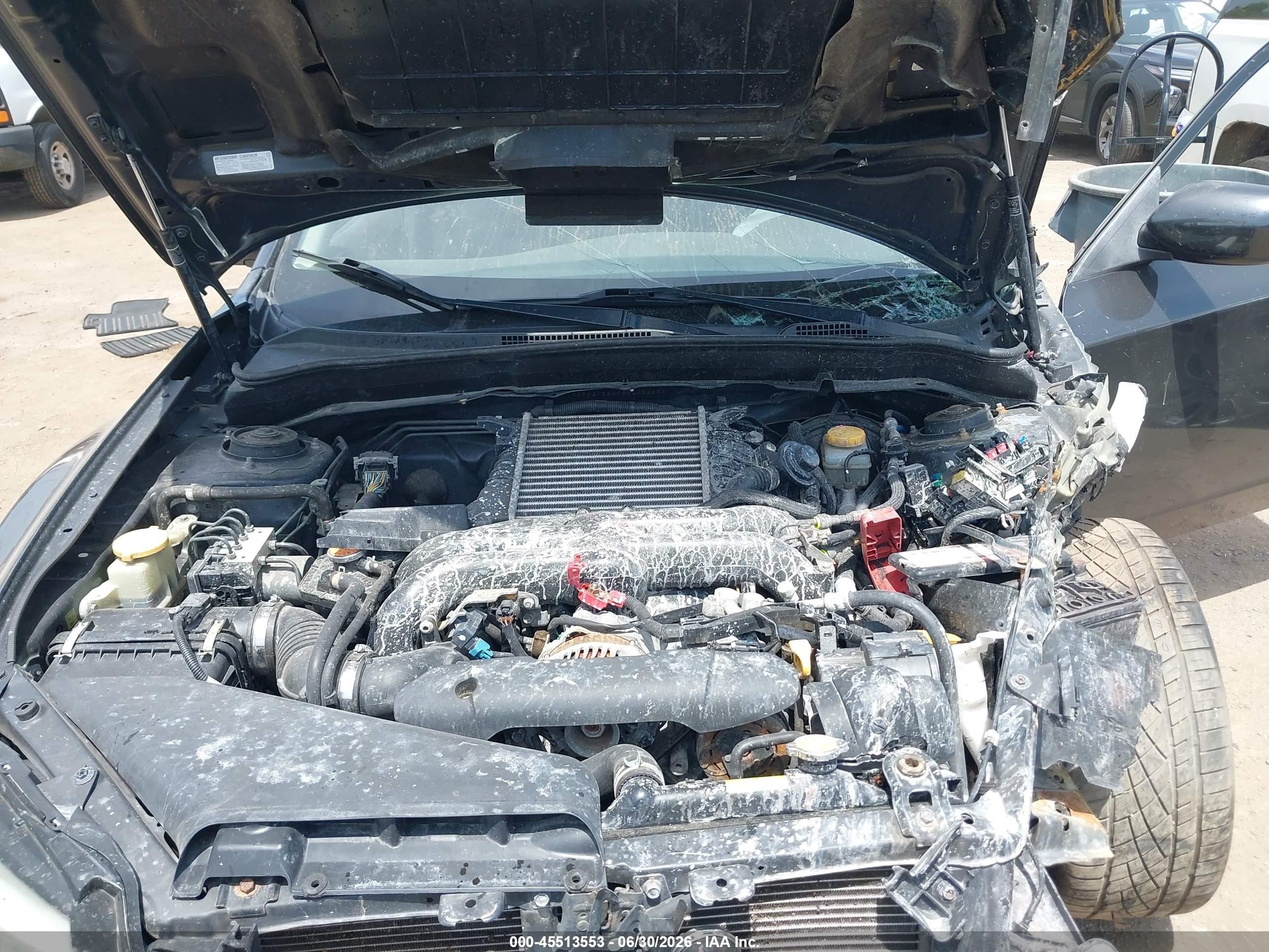 2014 Subaru Impreza Wrx   Gray vin: JF1GV7E69EG005269
