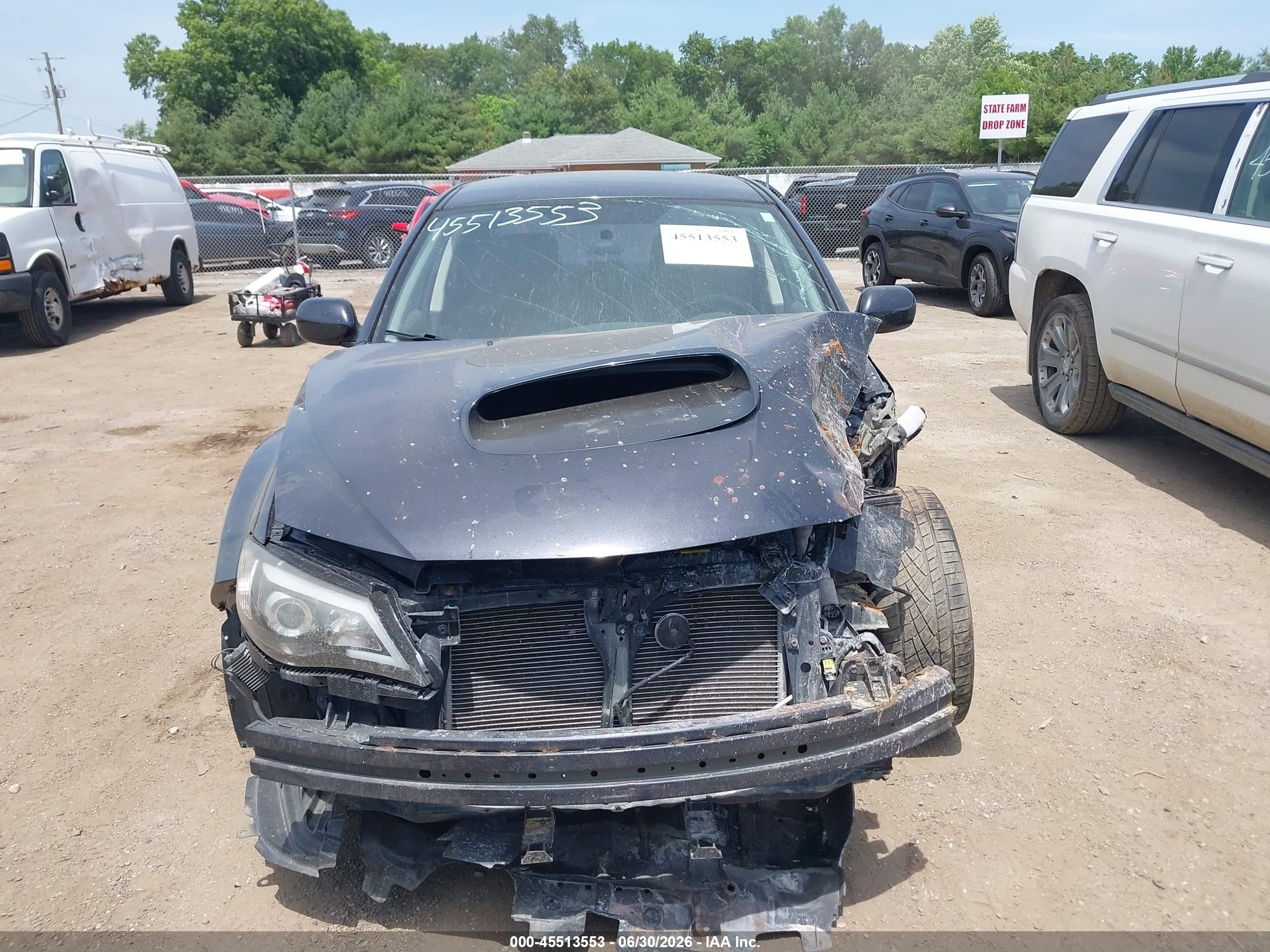 2014 Subaru Impreza Wrx   Gray vin: JF1GV7E69EG005269