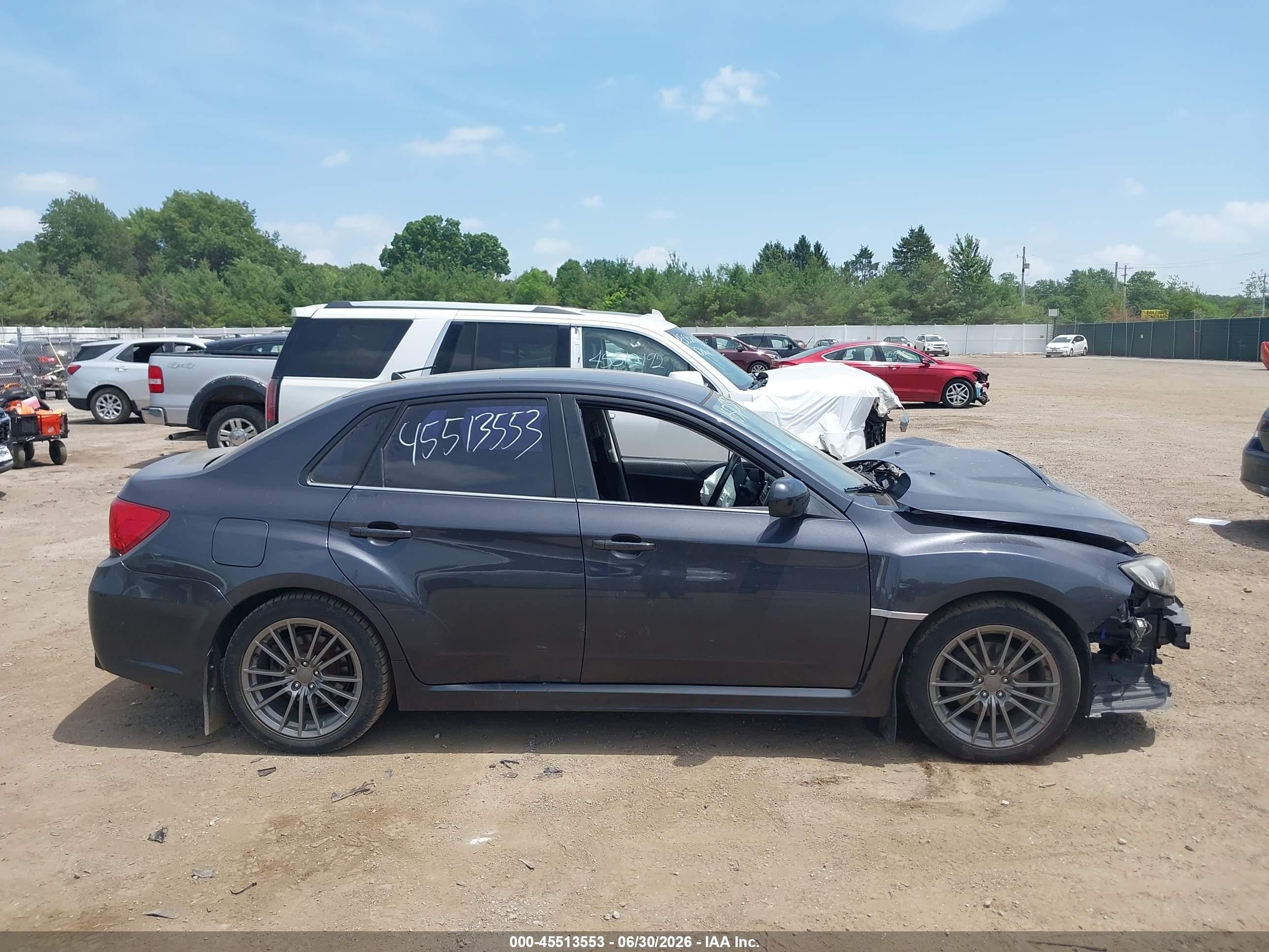 2014 Subaru Impreza Wrx   Gray vin: JF1GV7E69EG005269