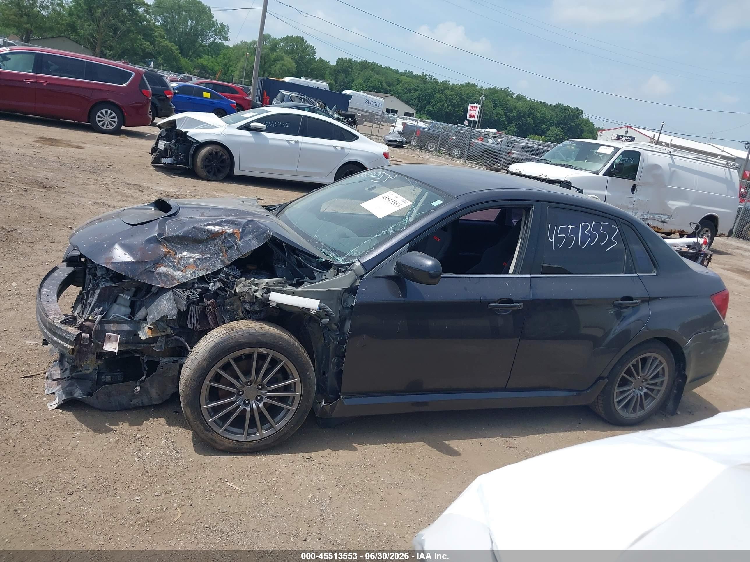 2014 Subaru Impreza Wrx   Gray vin: JF1GV7E69EG005269