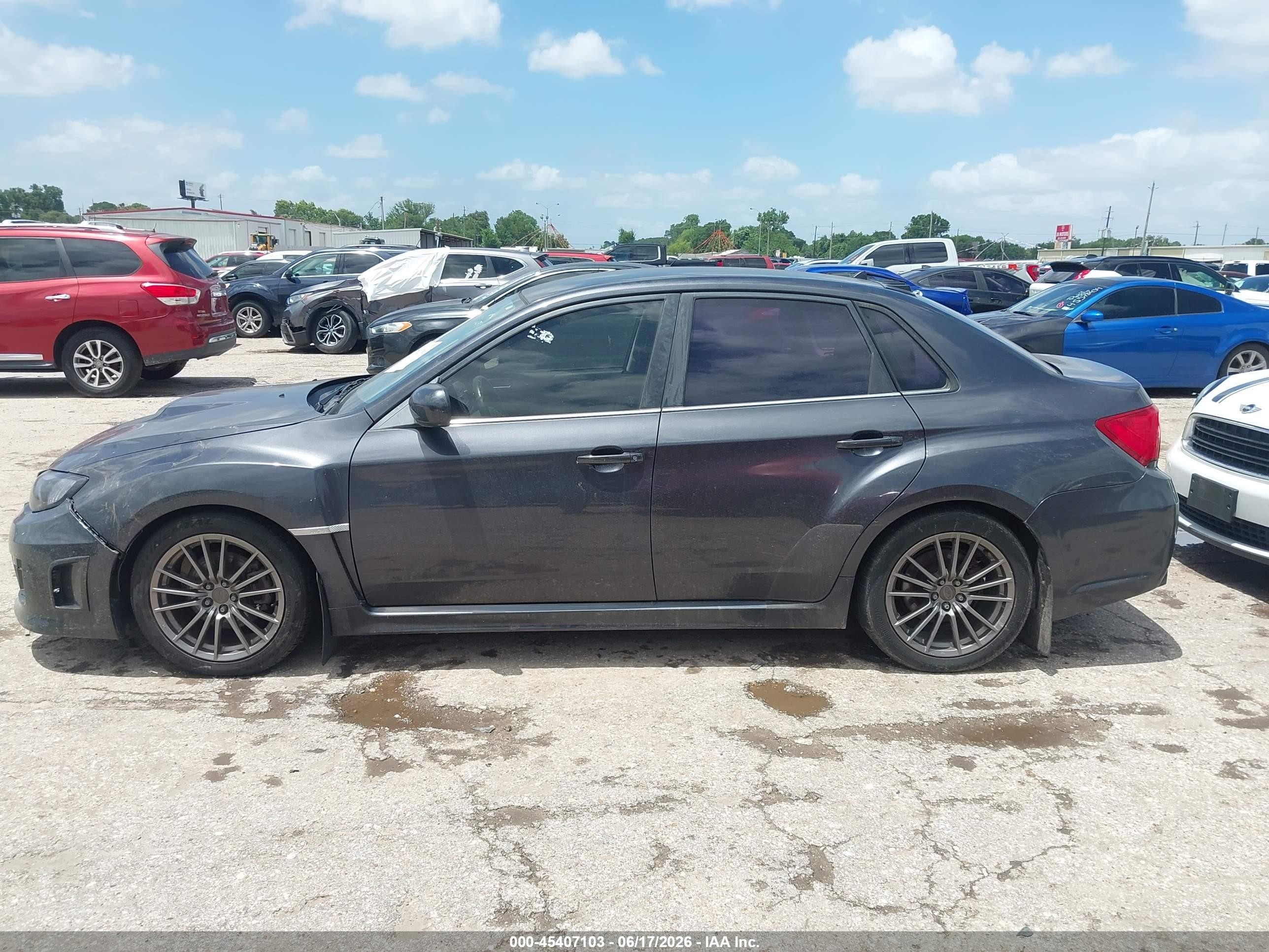 2014 Subaru Impreza Wrx   Gray vin: JF1GV7E69EG014053