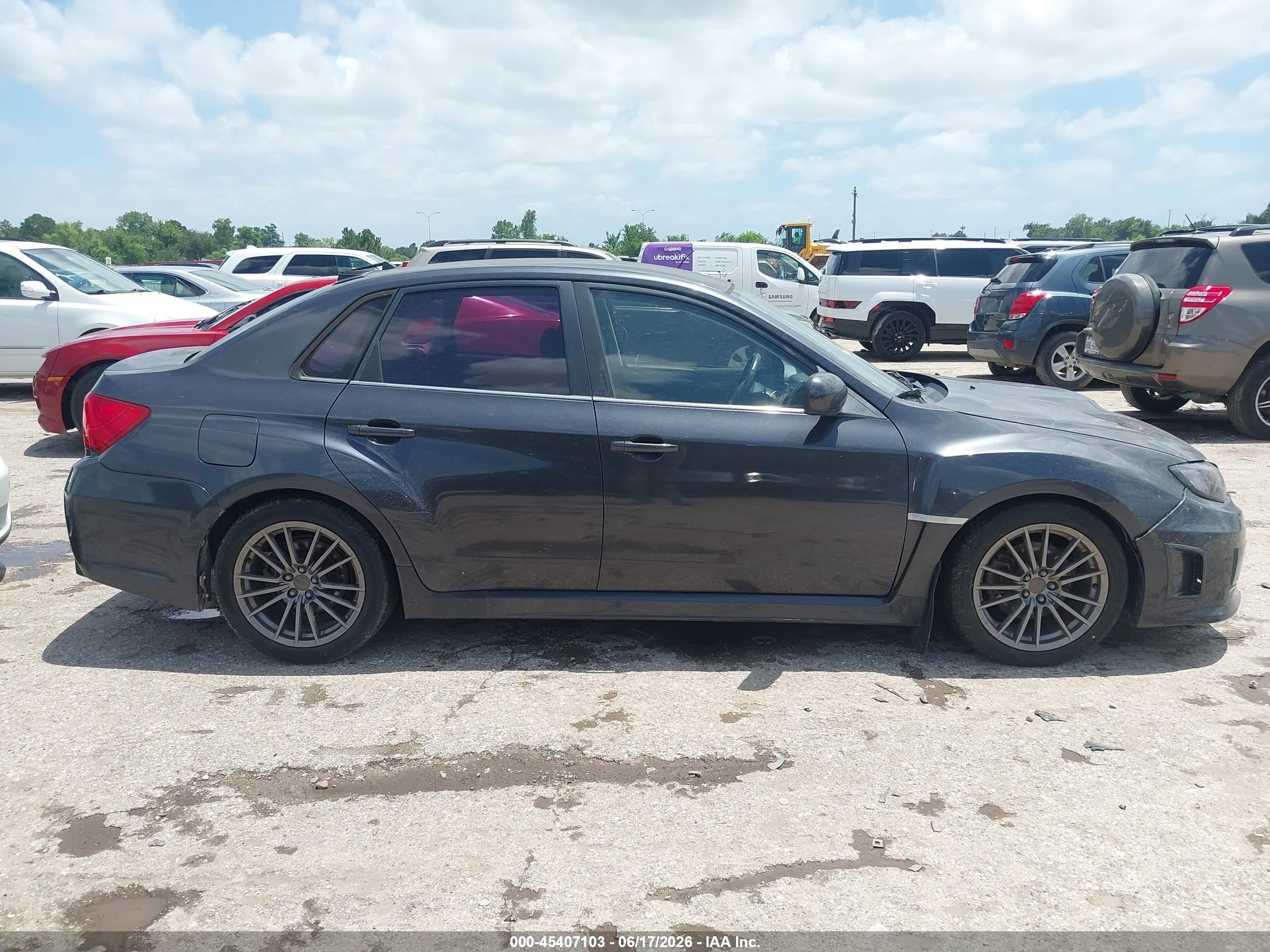 2014 Subaru Impreza Wrx   Gray vin: JF1GV7E69EG014053