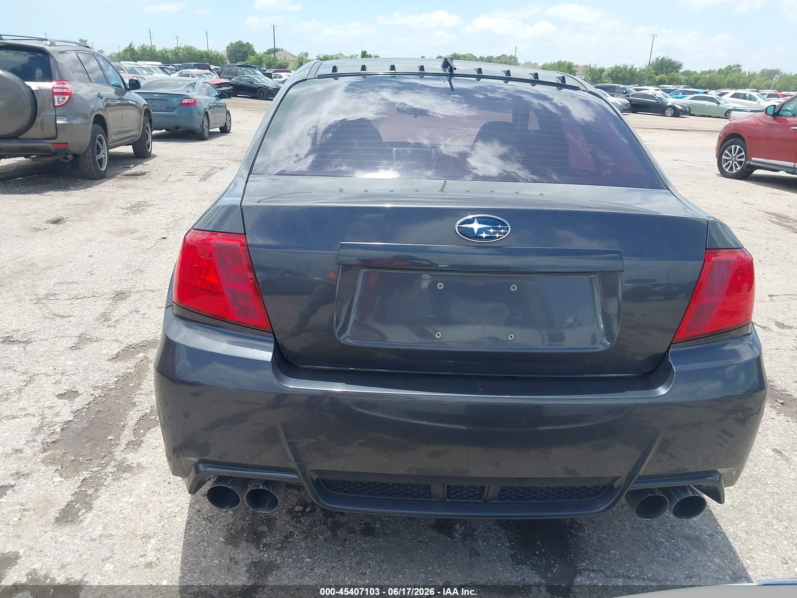 2014 Subaru Impreza Wrx   Gray vin: JF1GV7E69EG014053