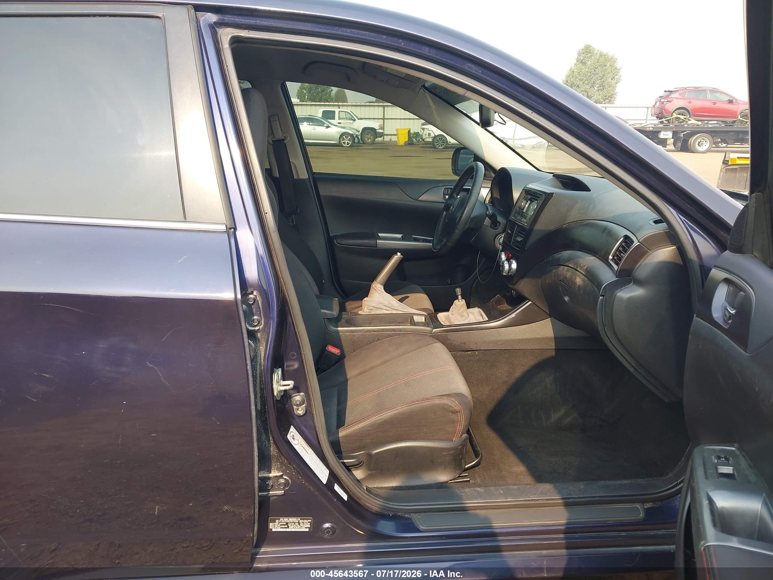 2012 Subaru Impreza Wrx Dark Blue vin: JF1GV7E6XCG019582