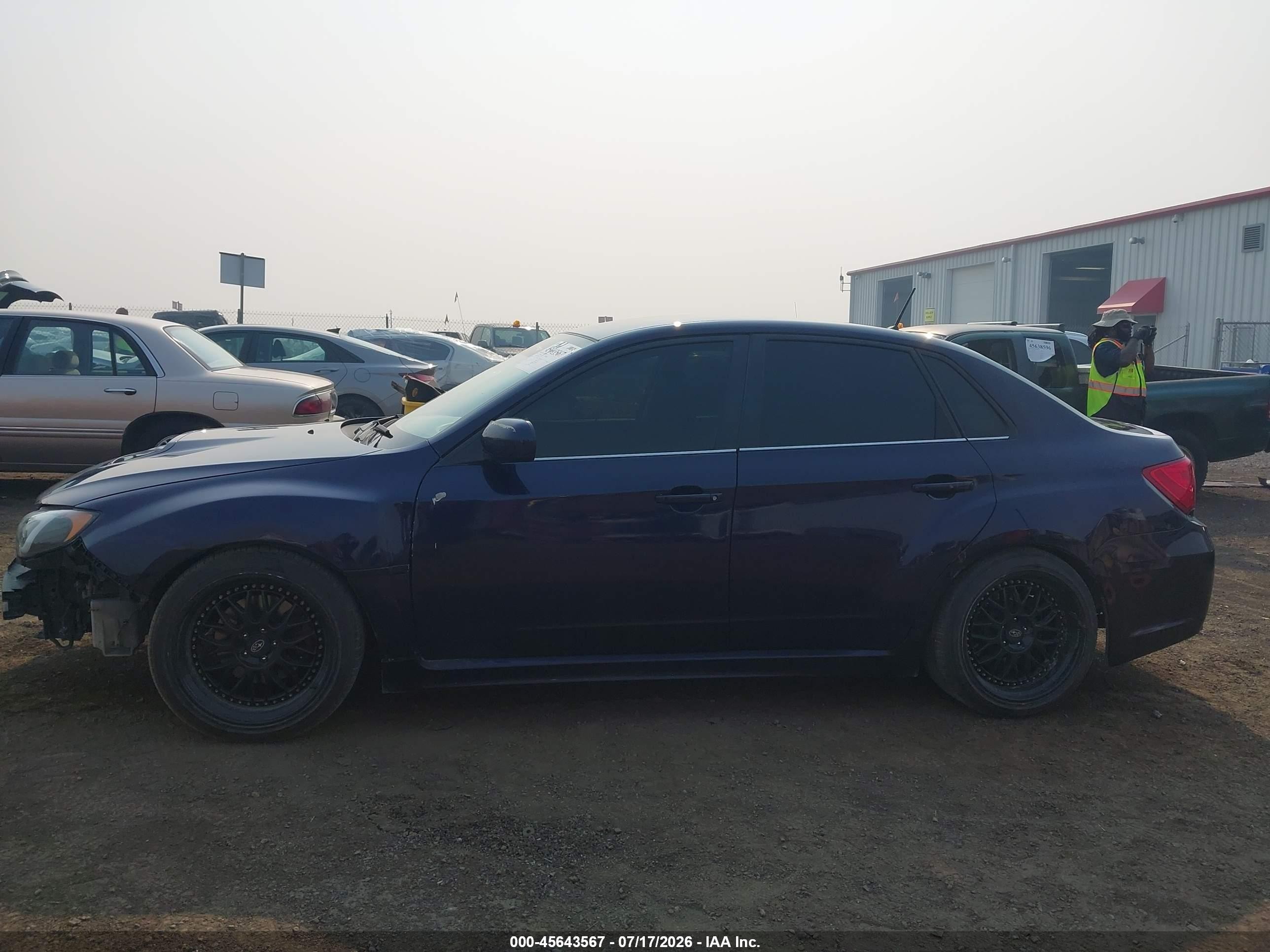 2012 Subaru Impreza Wrx Dark Blue vin: JF1GV7E6XCG019582