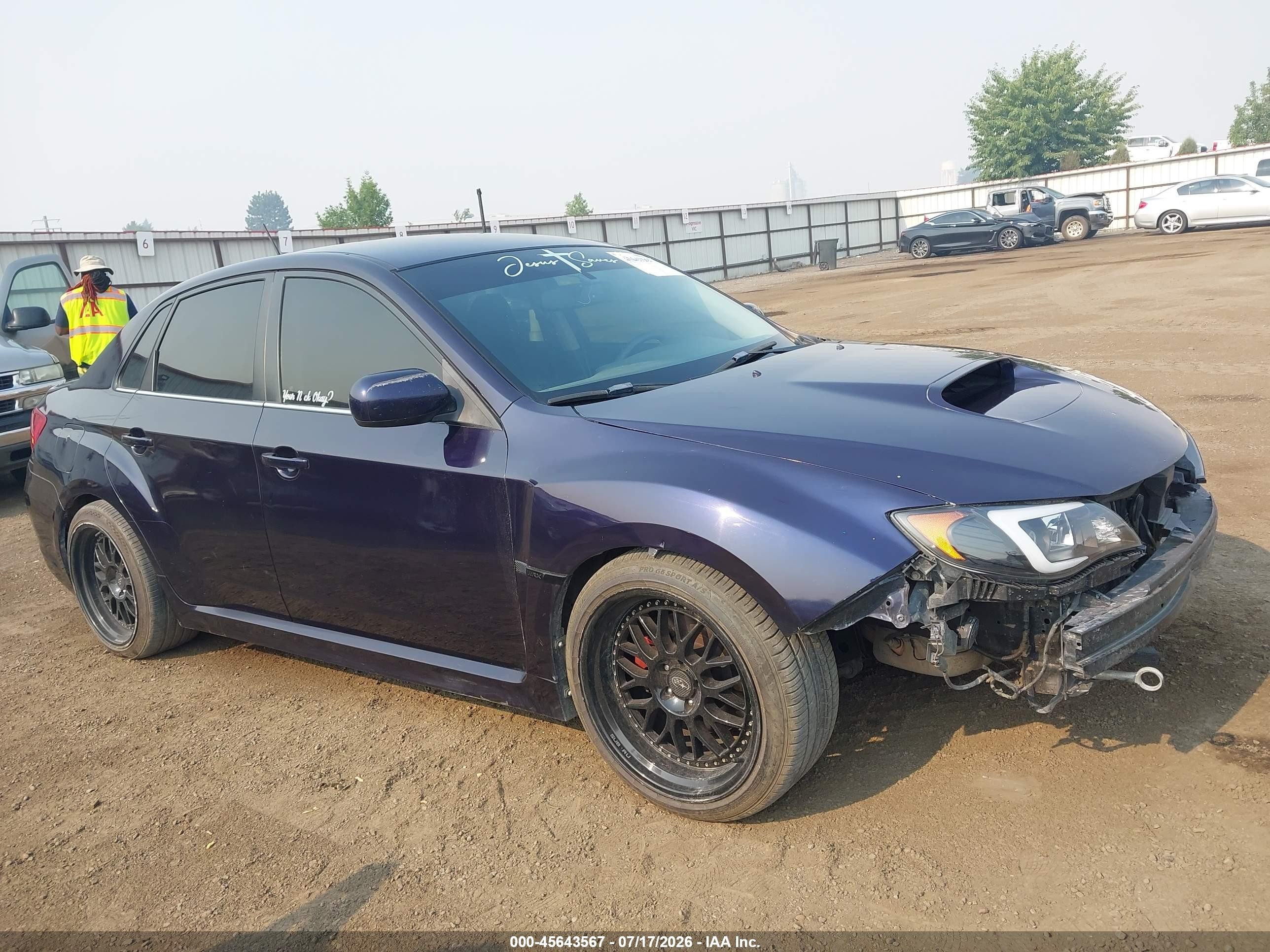 2012 Subaru Impreza Wrx Dark Blue vin: JF1GV7E6XCG019582
