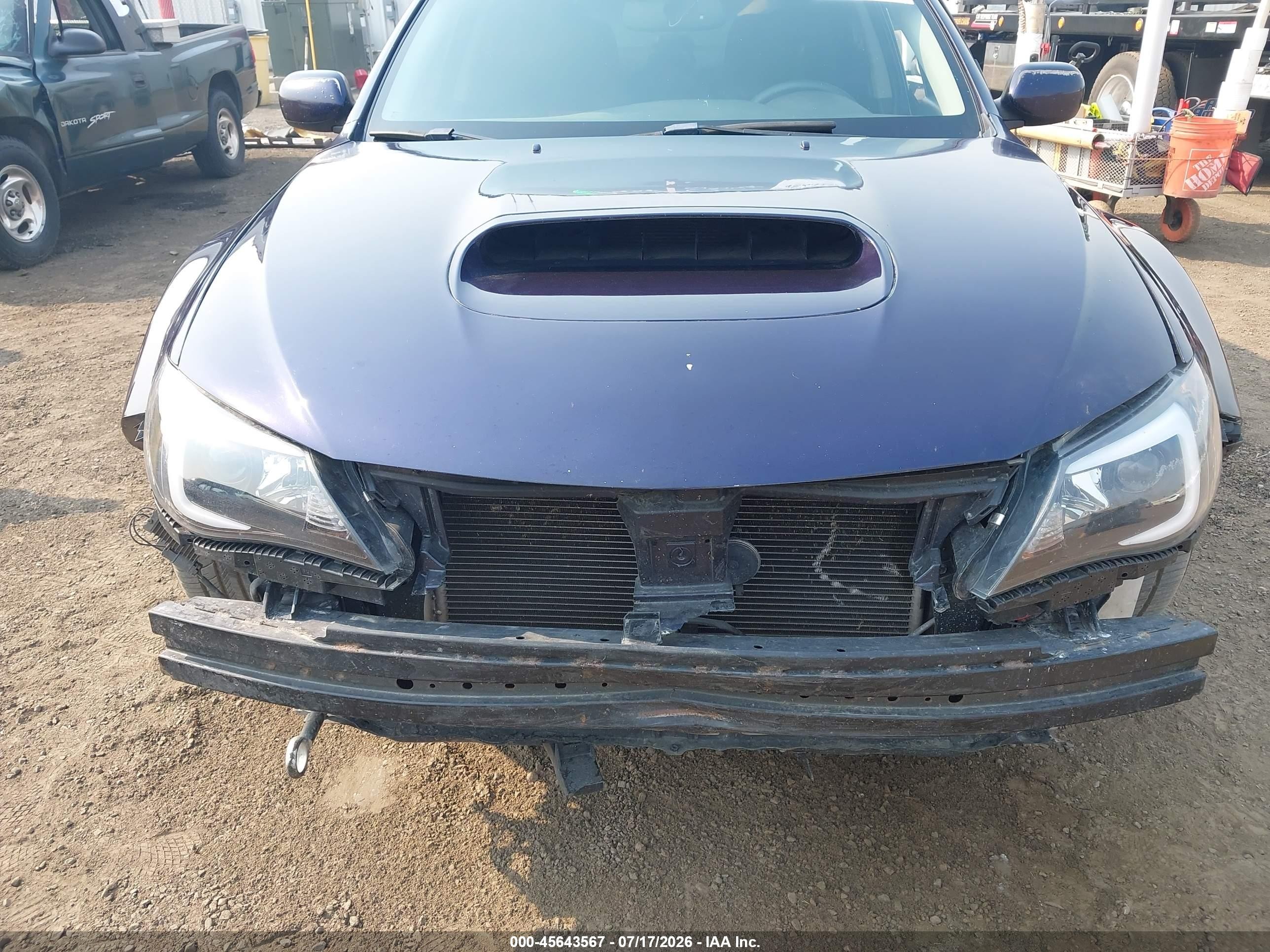 2012 Subaru Impreza Wrx Dark Blue vin: JF1GV7E6XCG019582