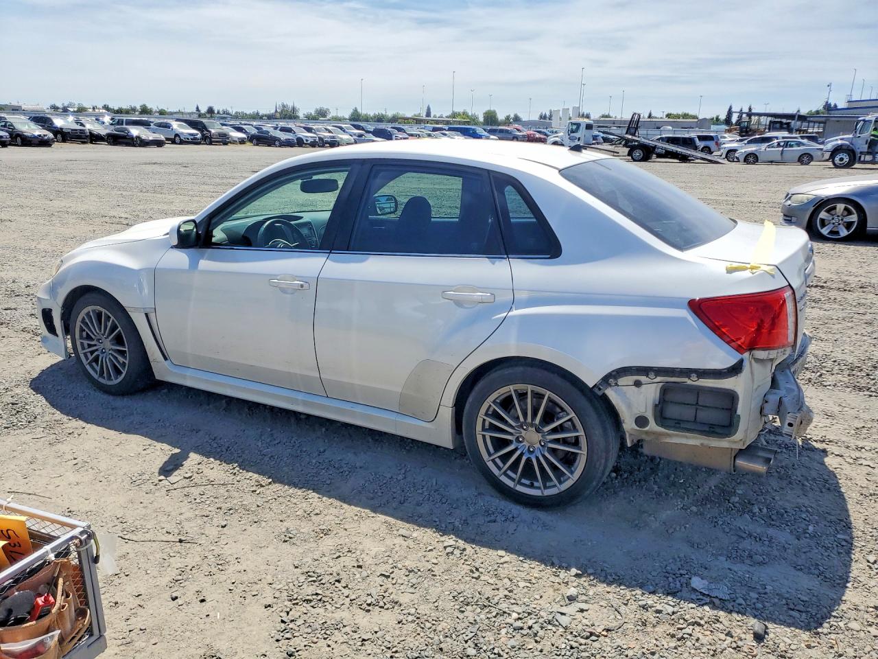 2014 Subaru Impreza Wrx Белый vin: JF1GV7E6XEG005765