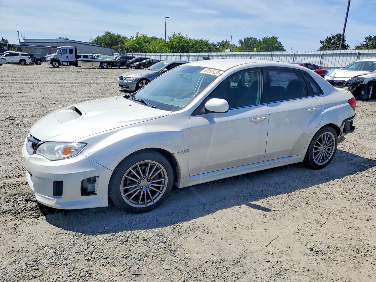 2014 Subaru Impreza Wrx Белый vin: JF1GV7E6XEG005765
