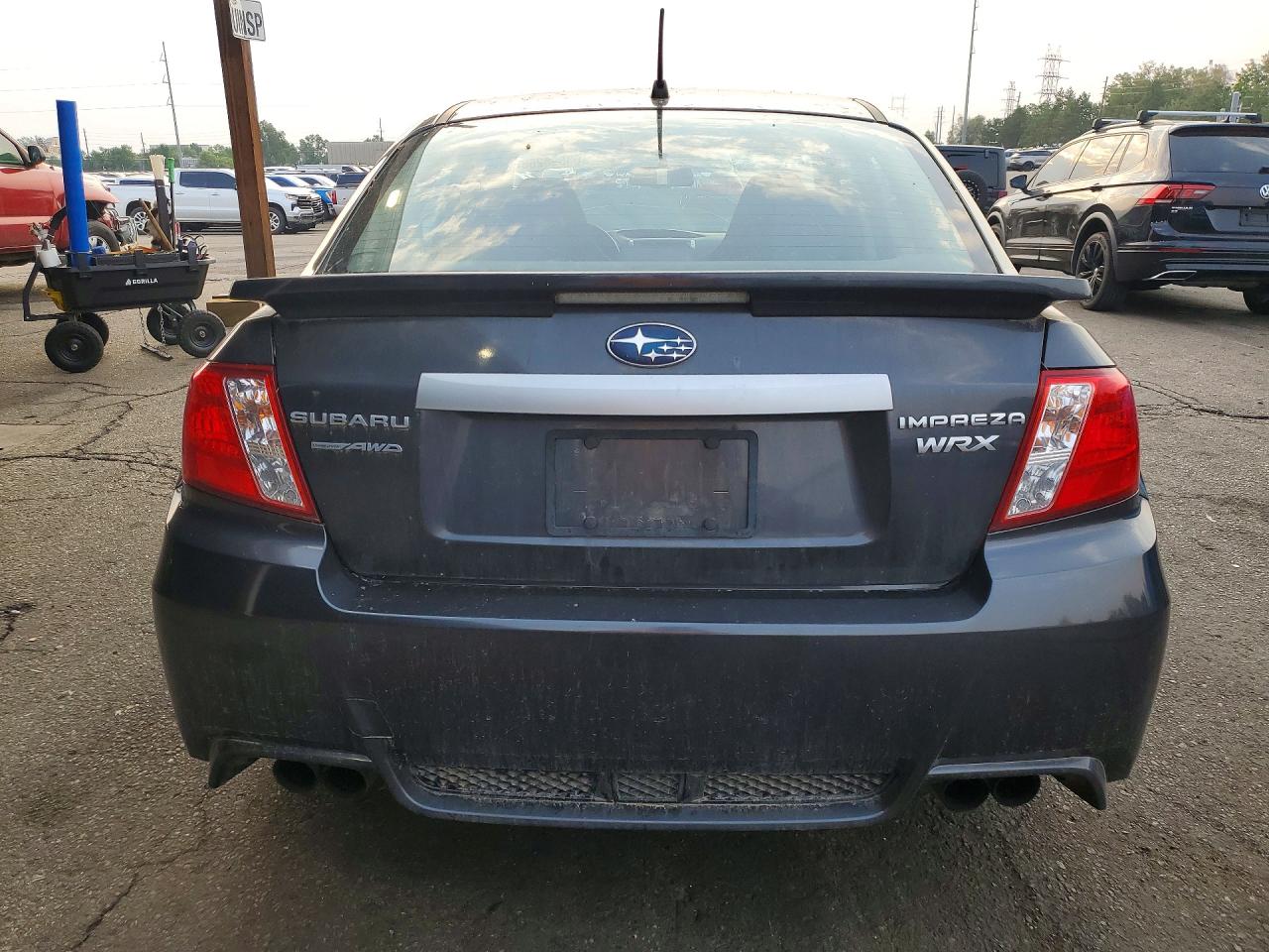 2011 Subaru Impreza Wrx Gray vin: JF1GV7F60BG506173