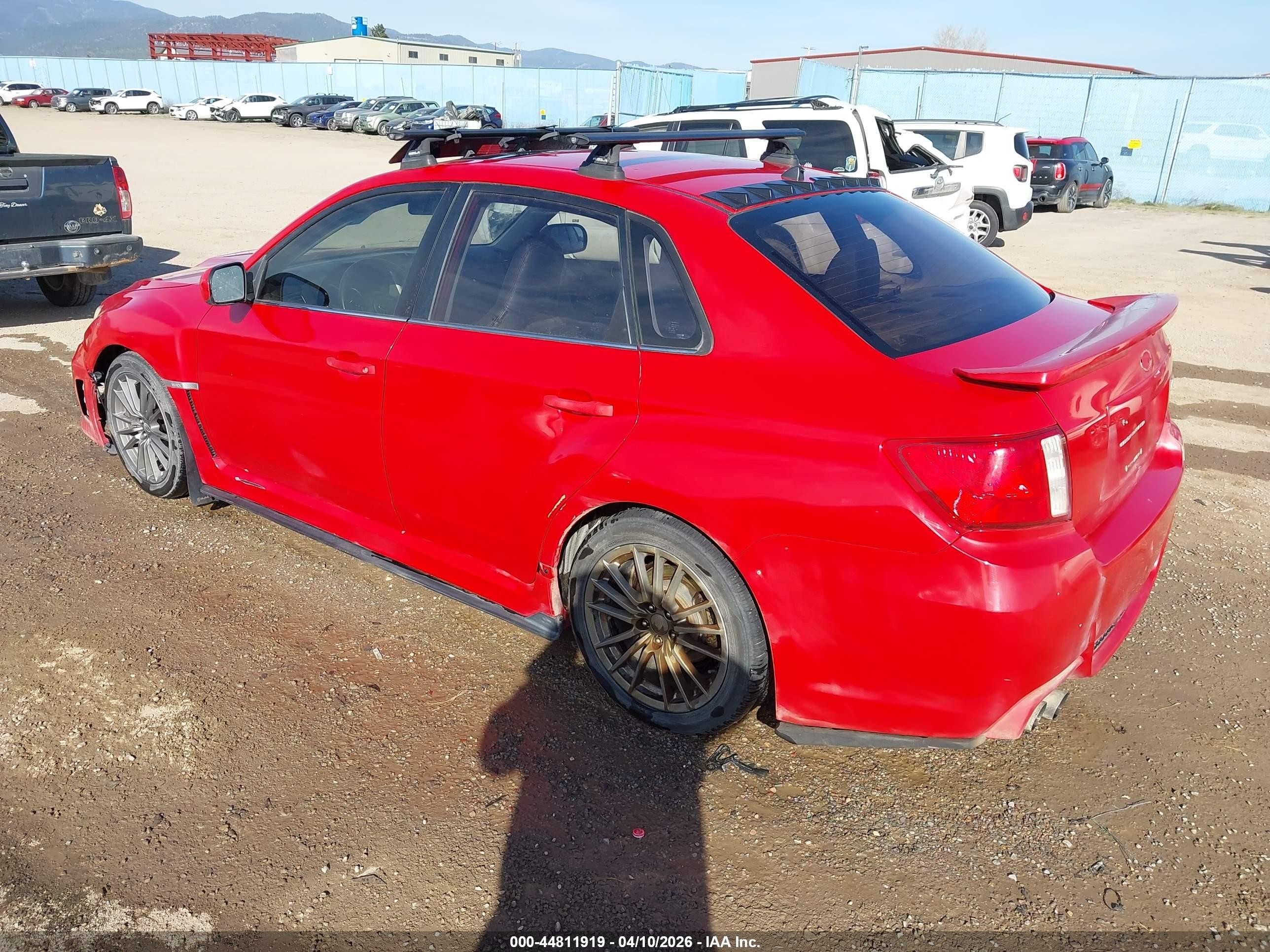 2012 Subaru Impreza Wrx Limited Red vin: JF1GV7F60CG016964