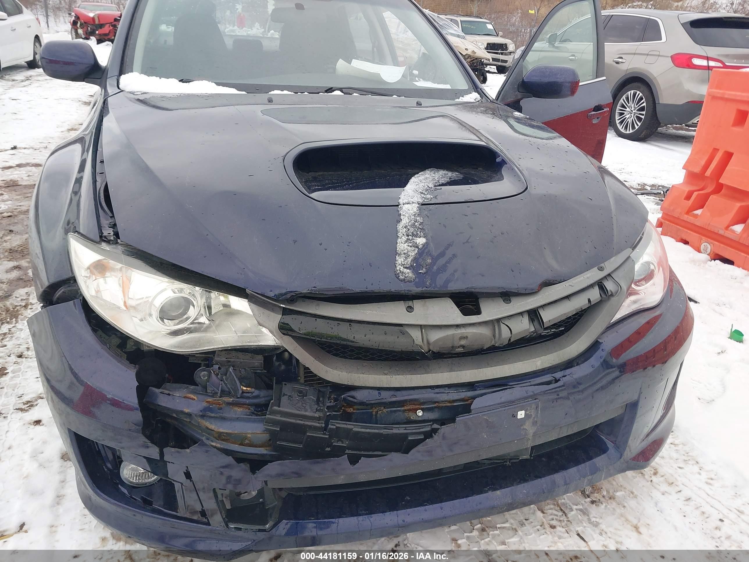2013 Subaru Impreza Wrx Premium Blue vin: JF1GV7F60DG010275