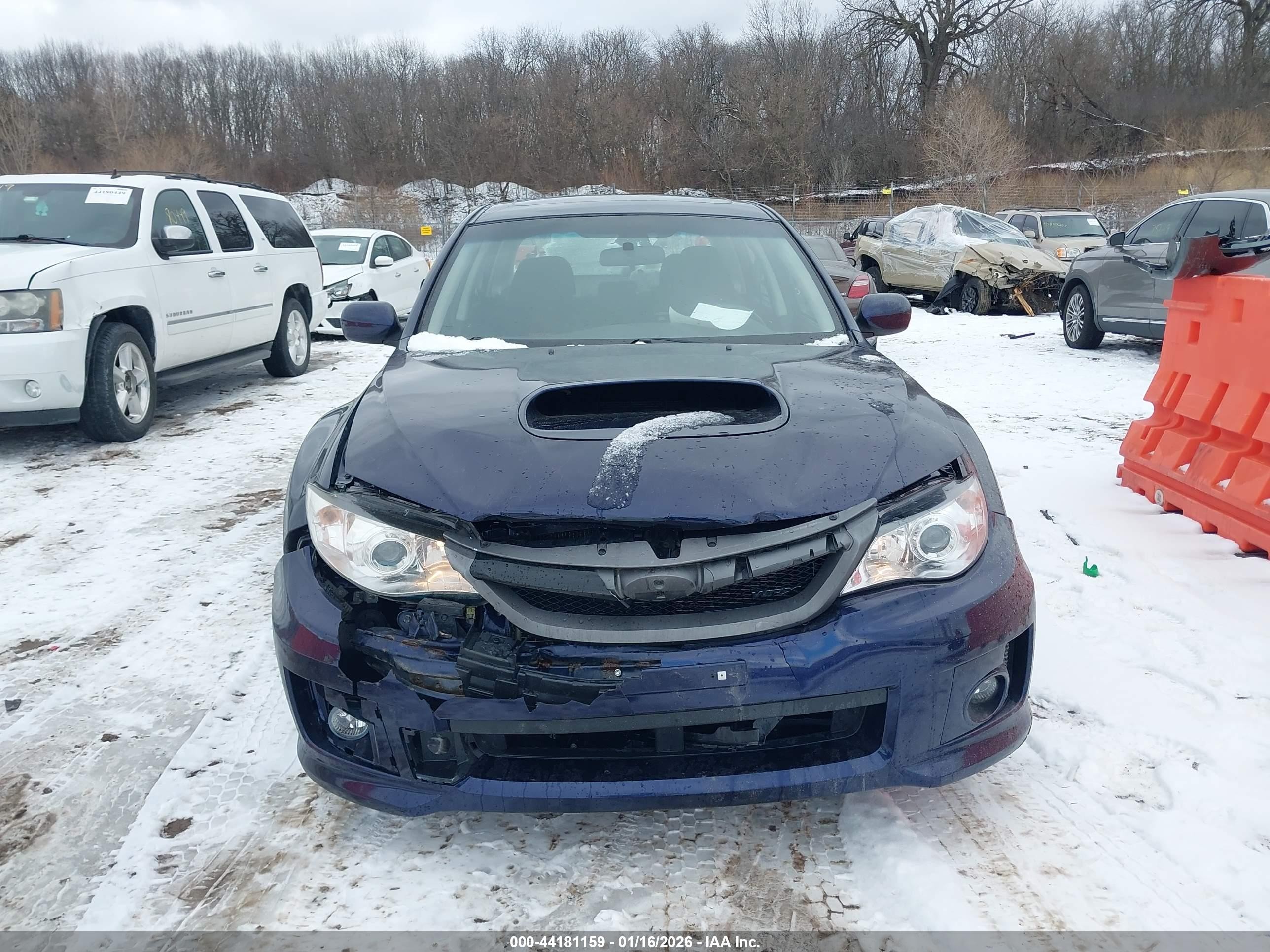 2013 Subaru Impreza Wrx Premium Blue vin: JF1GV7F60DG010275