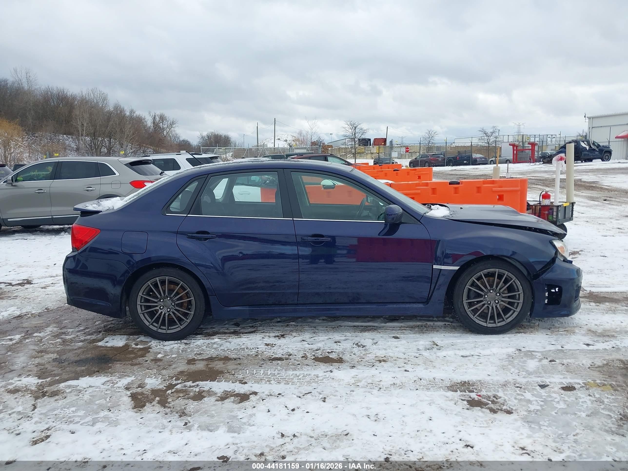 2013 Subaru Impreza Wrx Premium Blue vin: JF1GV7F60DG010275