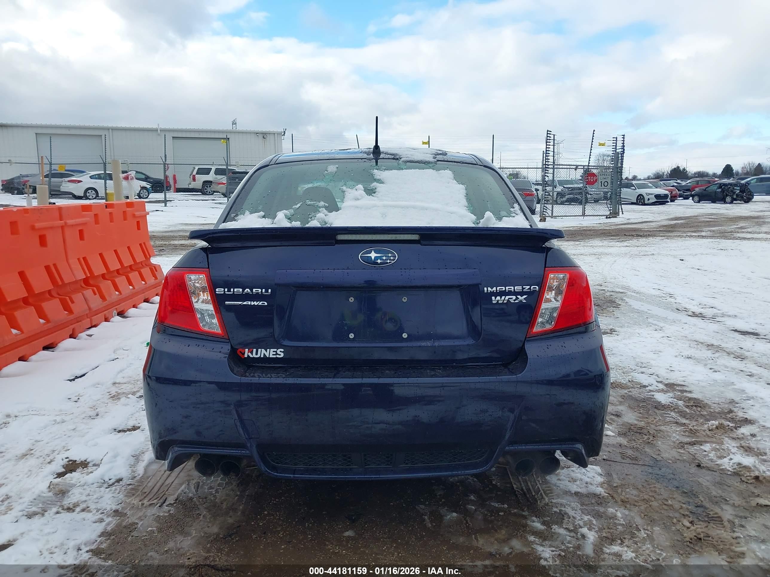 2013 Subaru Impreza Wrx Premium Blue vin: JF1GV7F60DG010275