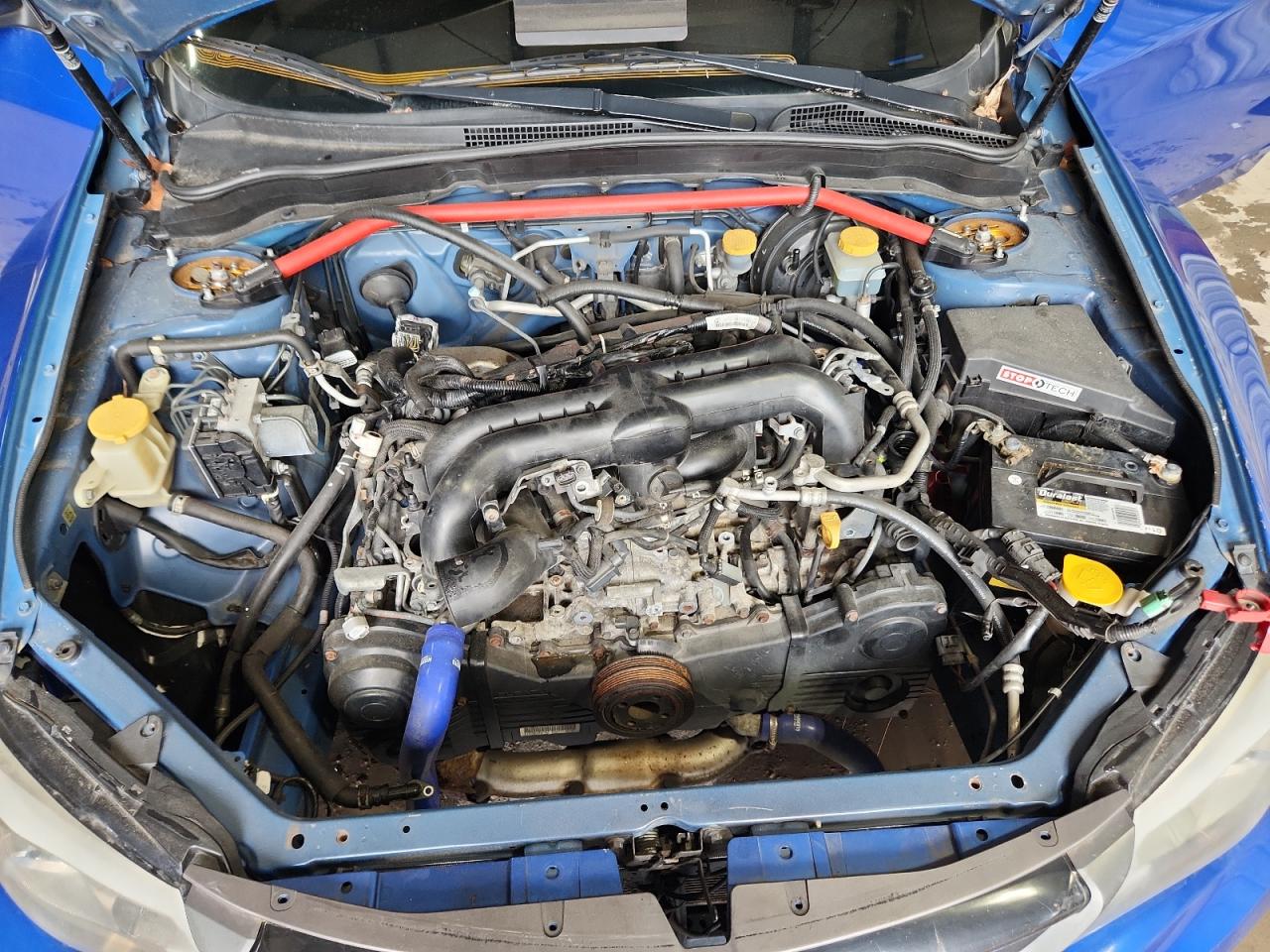 2013 Subaru Impreza Blue vin: JF1GV7F60DG016528 Damage: Belt, Missing, Replacement Required