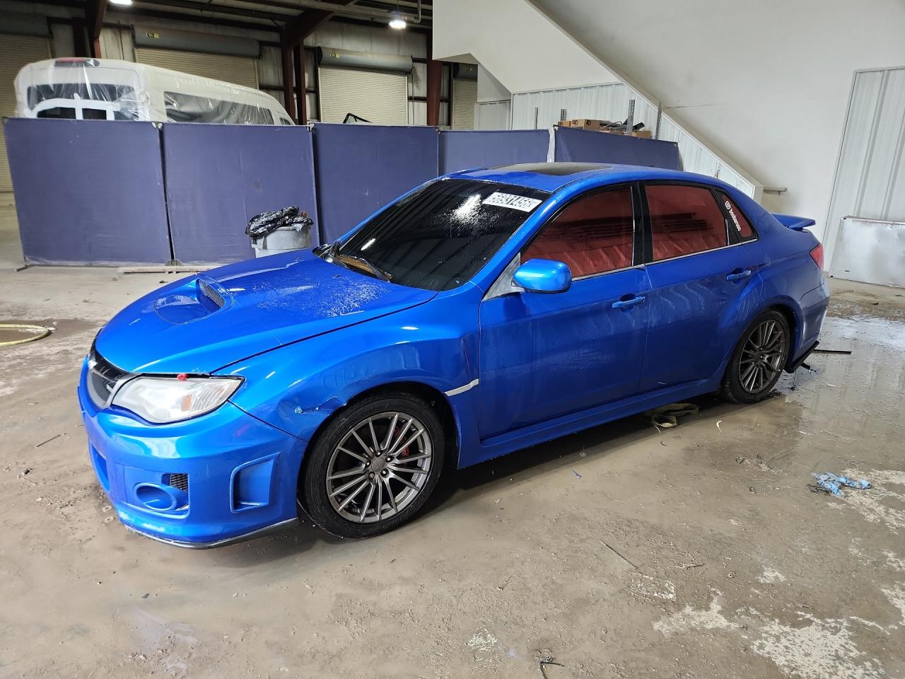 2013 Subaru Impreza Blue vin: JF1GV7F60DG016528 Damage: Left Front Fender, Dent(S) W/ Paint Dmg, 4 To 5 Inches