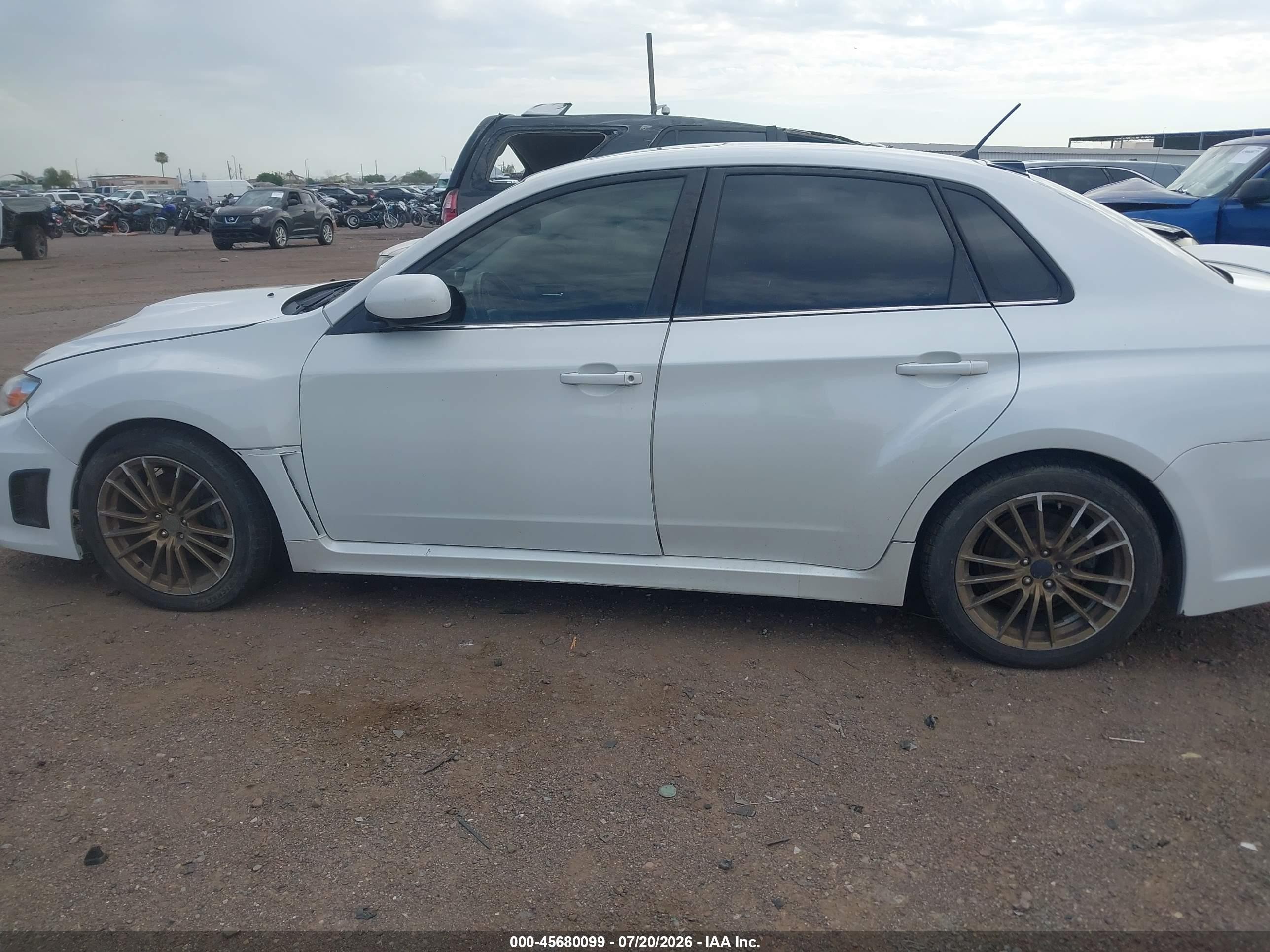 2014 Subaru Impreza Wrx Limited White vin: JF1GV7F60EG003859