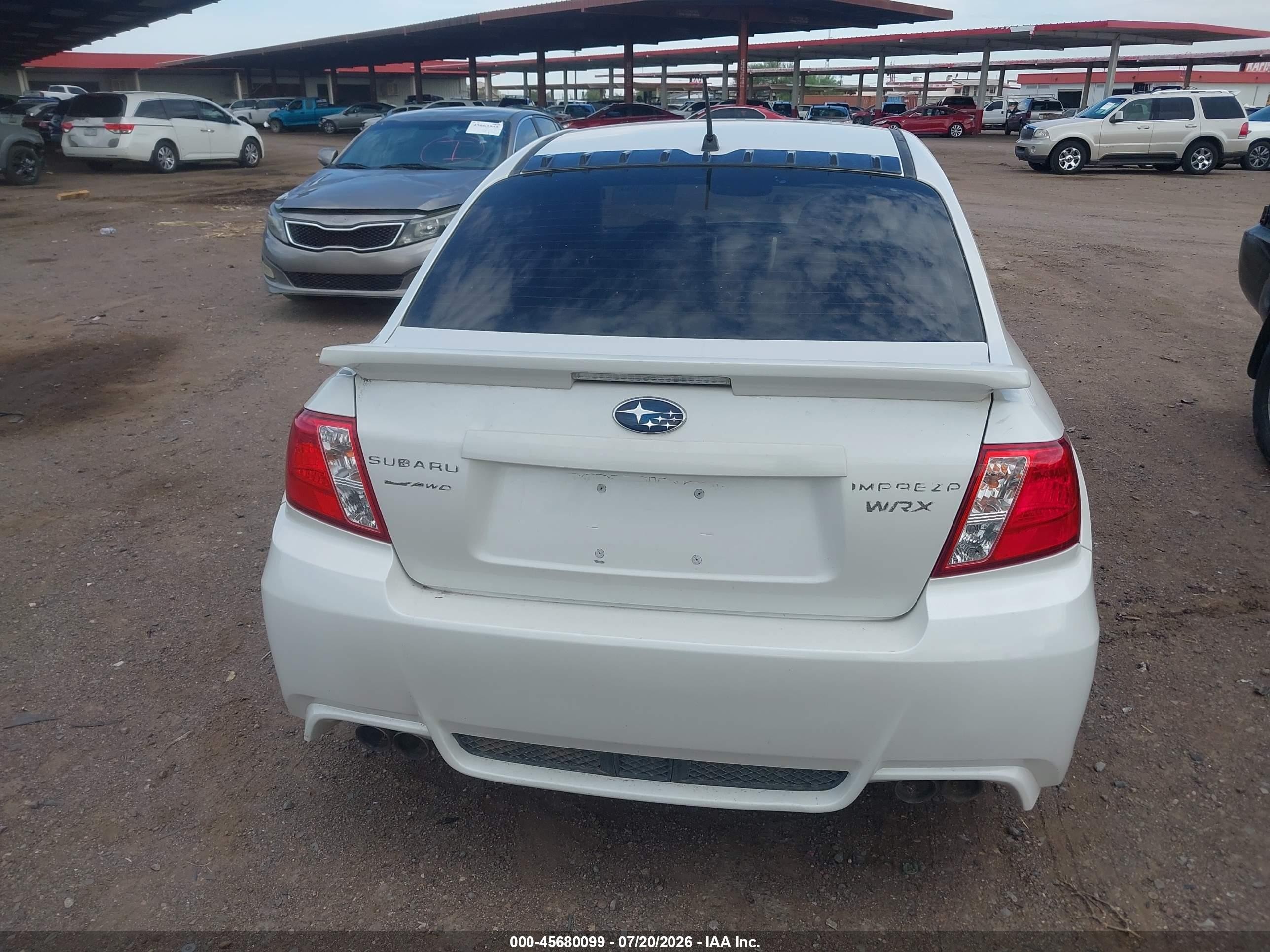 2014 Subaru Impreza Wrx Limited White vin: JF1GV7F60EG003859