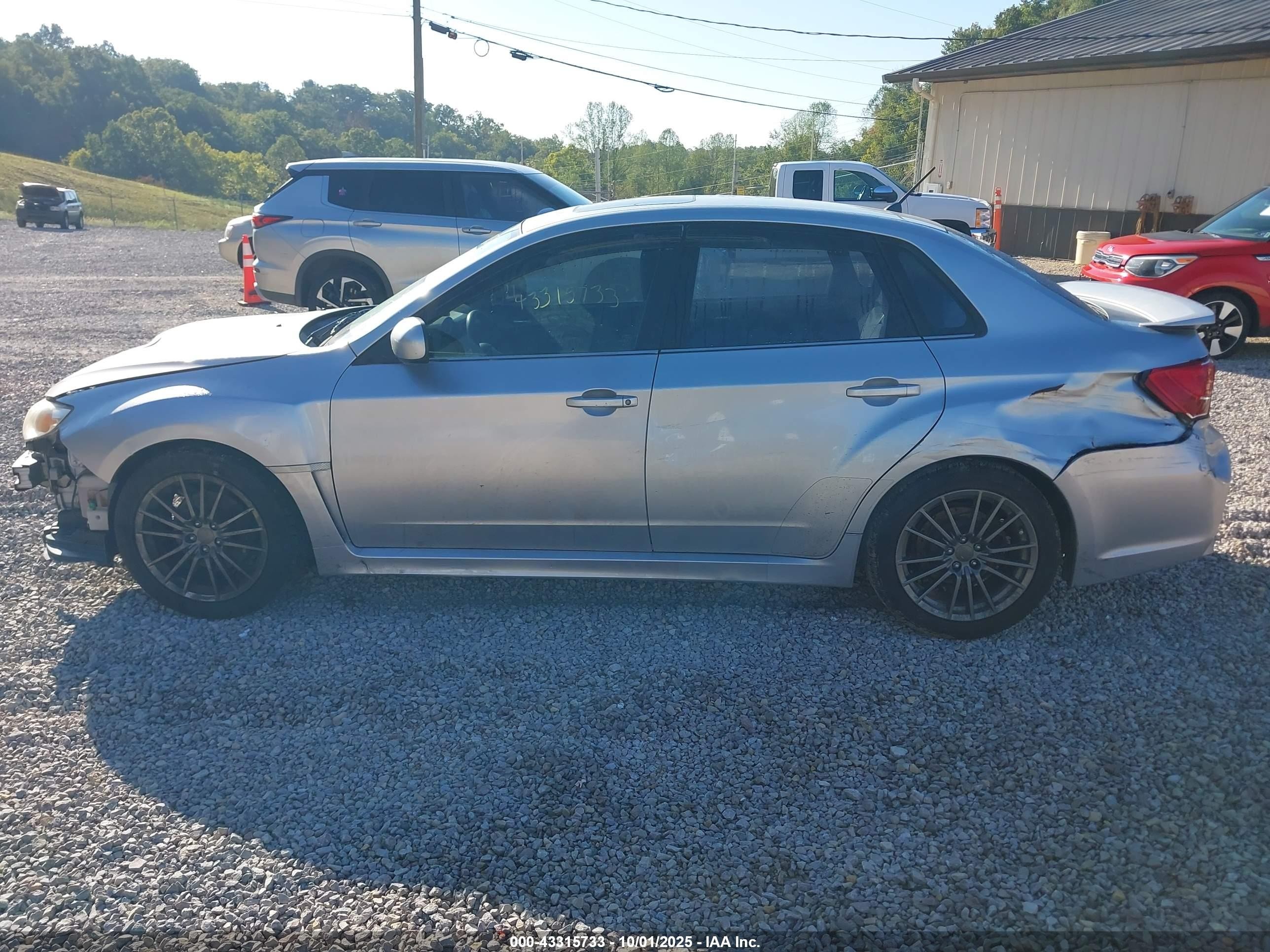2014 Subaru Impreza Wrx Premium Silver vin: JF1GV7F60EG008477
